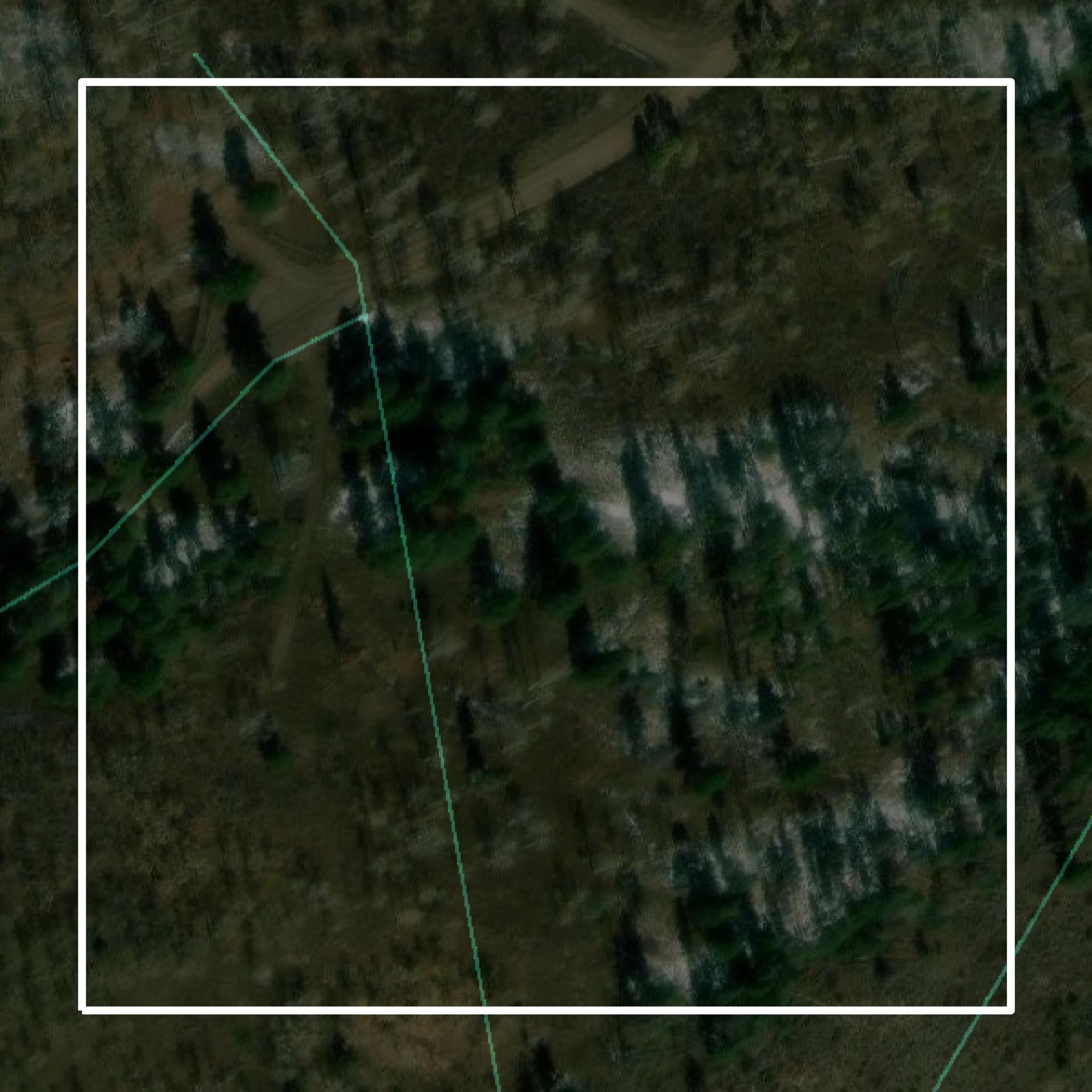 This image shows parcel and building data in Routt County created using GIS data in Equator.