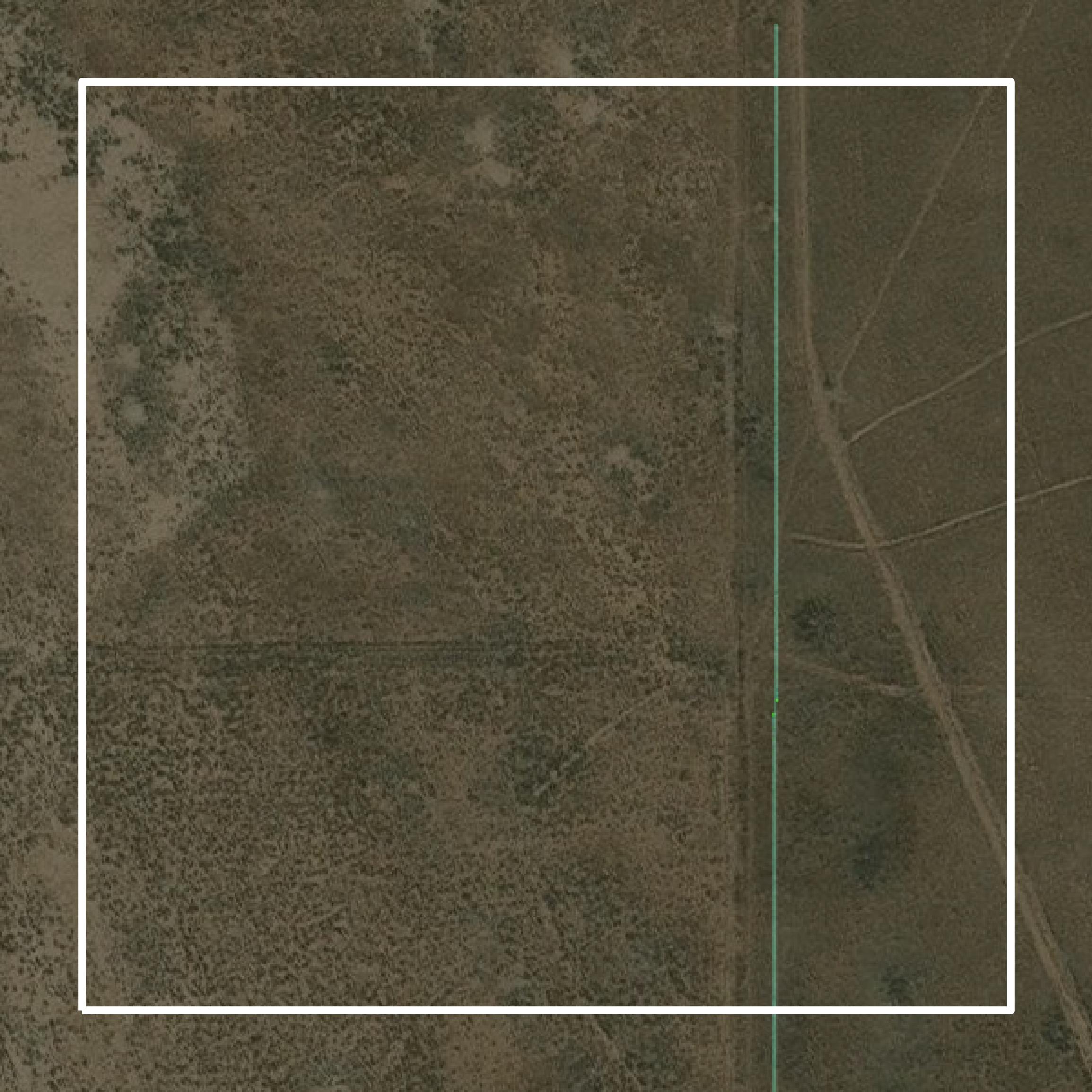 This image shows parcel and building data in Saguache County created using GIS data in Equator.