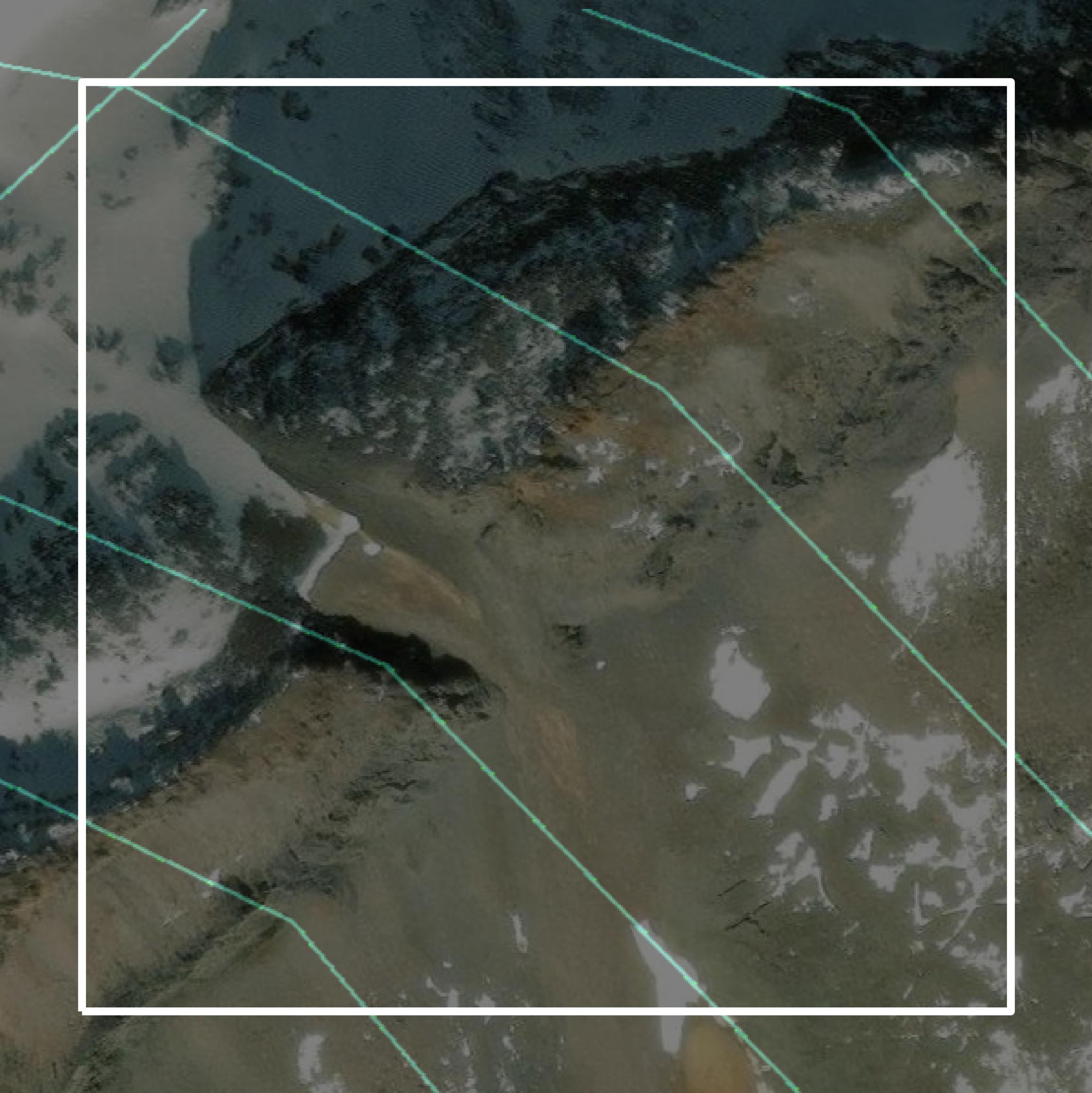 This image shows parcel and building data in San Juan County created using GIS data in Equator.