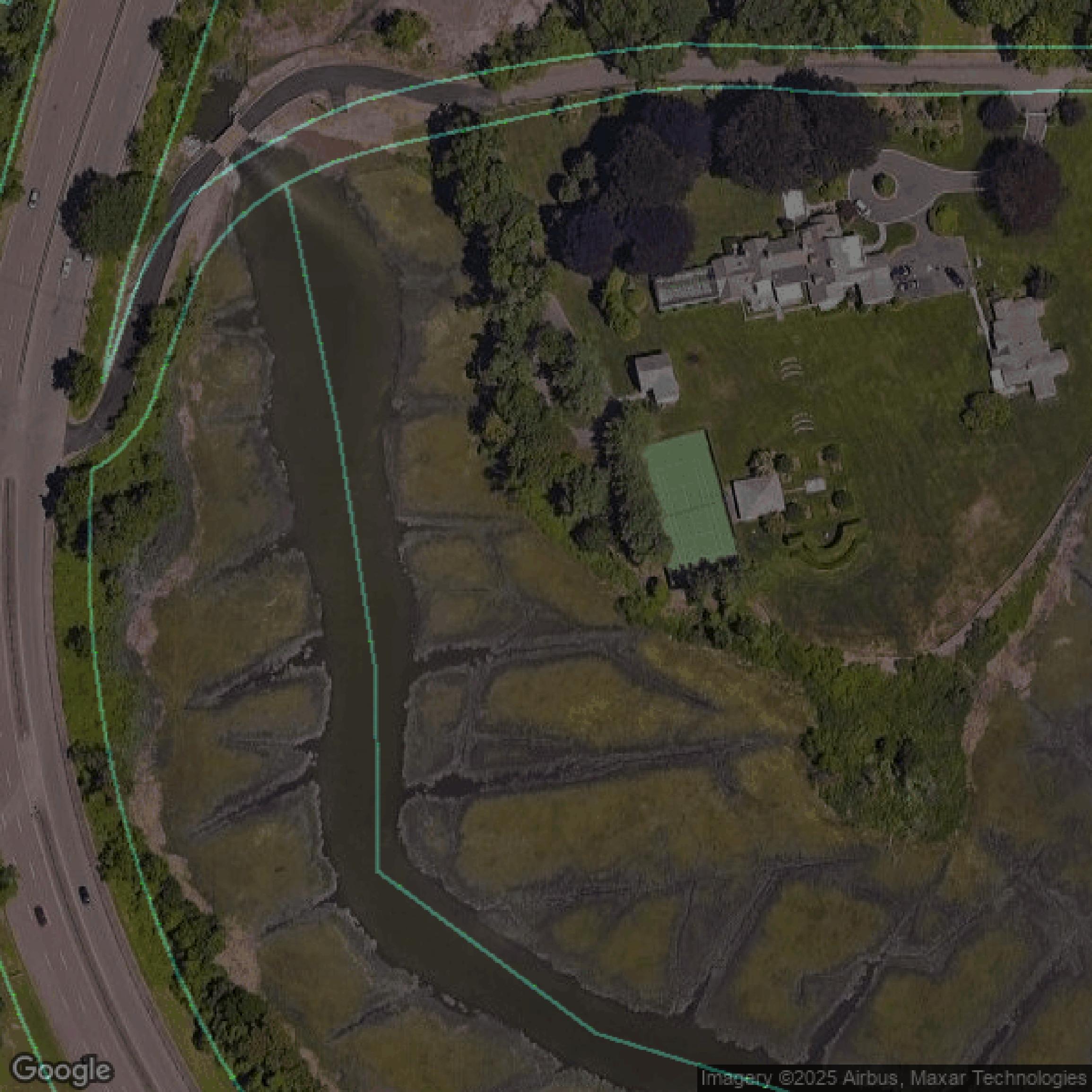 This image shows parcel data in Western Connecticut Planning Region created using GIS data in Equator.