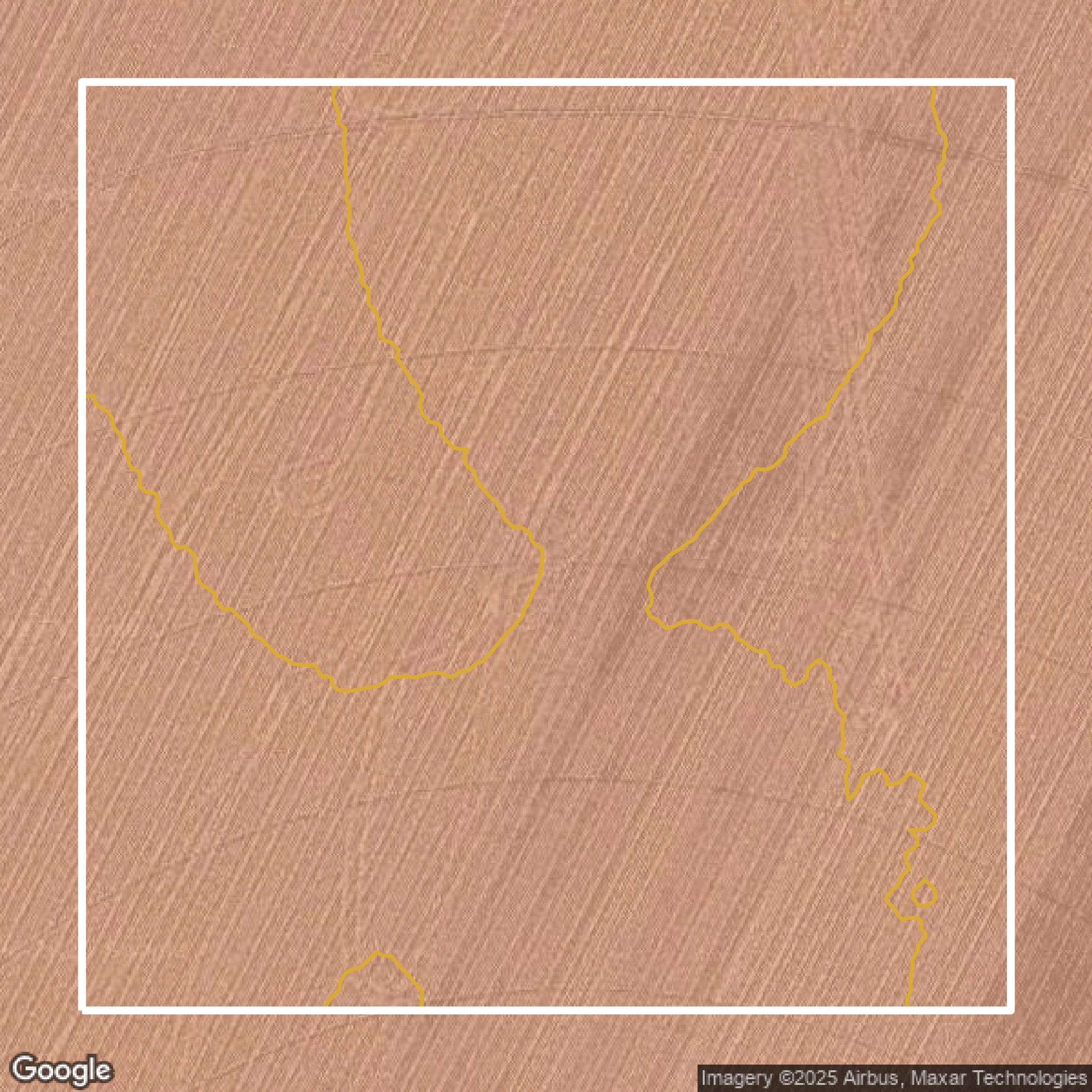 This image shows a contour map in New Castle County created using GIS data in Equator.