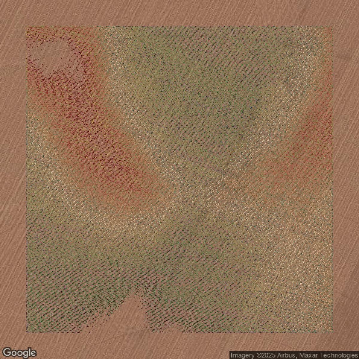 This image shows a LiDAR point cloud in New Castle County created using GIS data in Equator.
