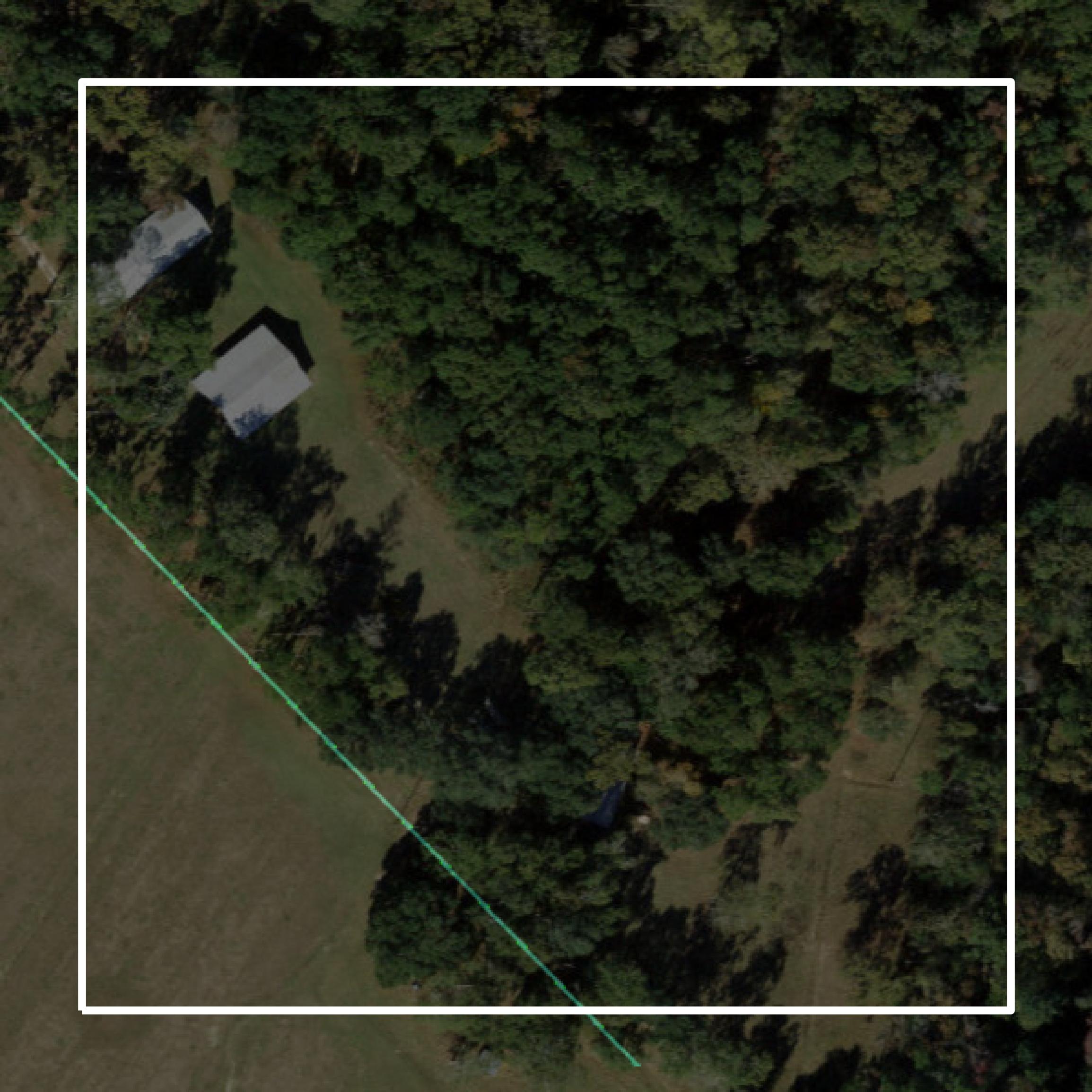 This image shows parcel and building data in Gadsden County created using GIS data in Equator.