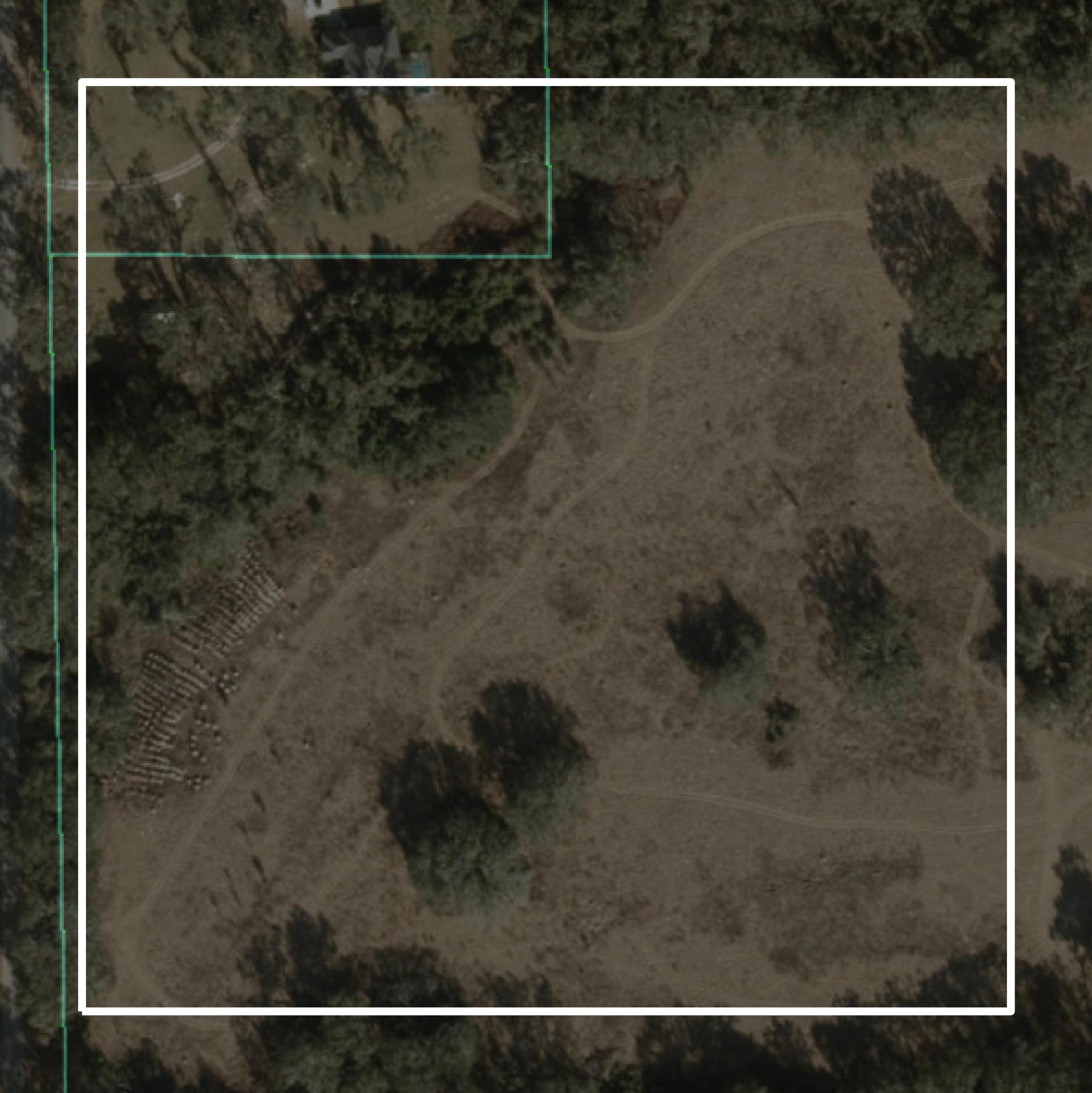 This image shows parcel and building data in Lafayette County created using GIS data in Equator.