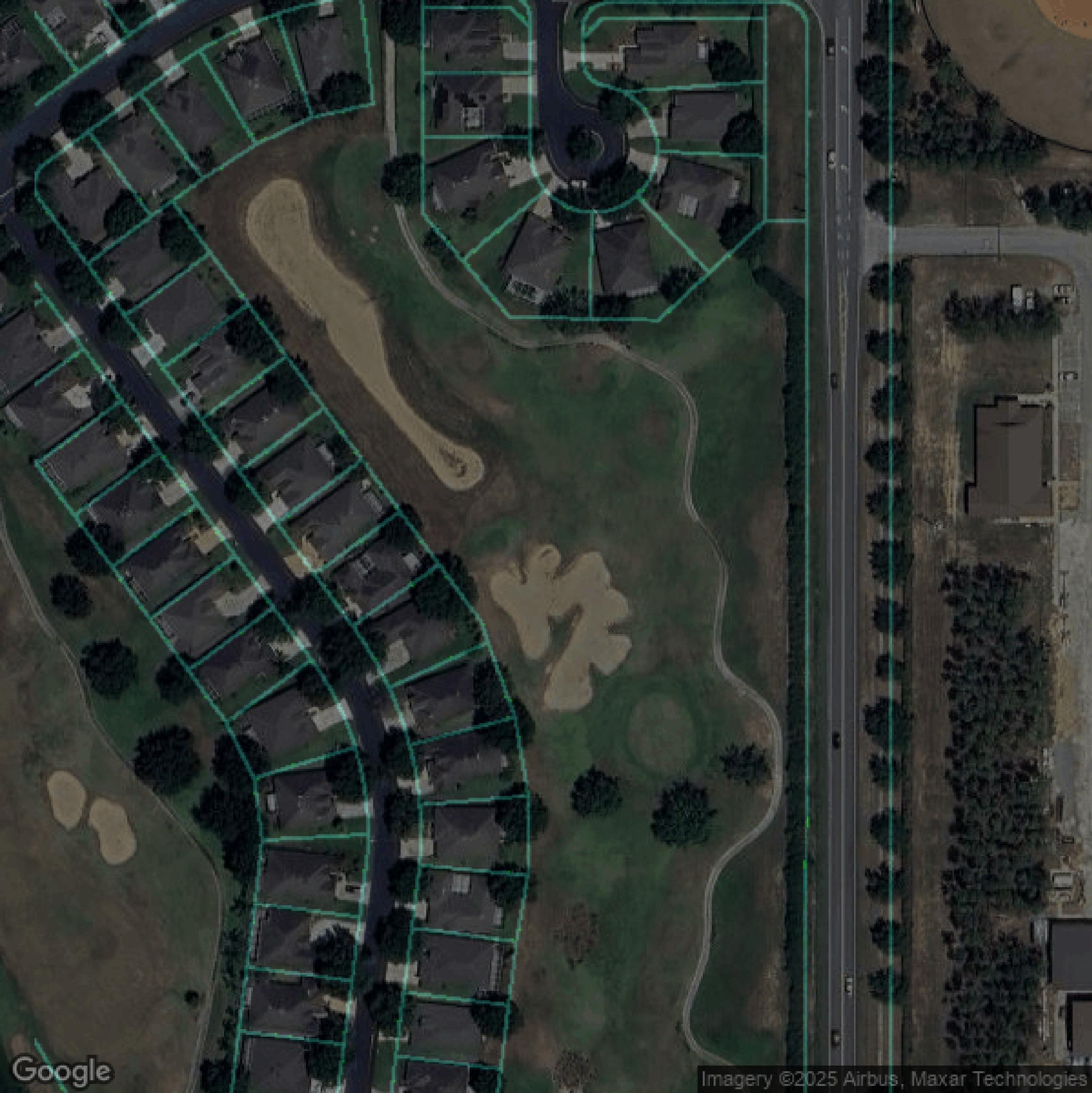 This image shows parcel data in Lake County created using GIS data in Equator.