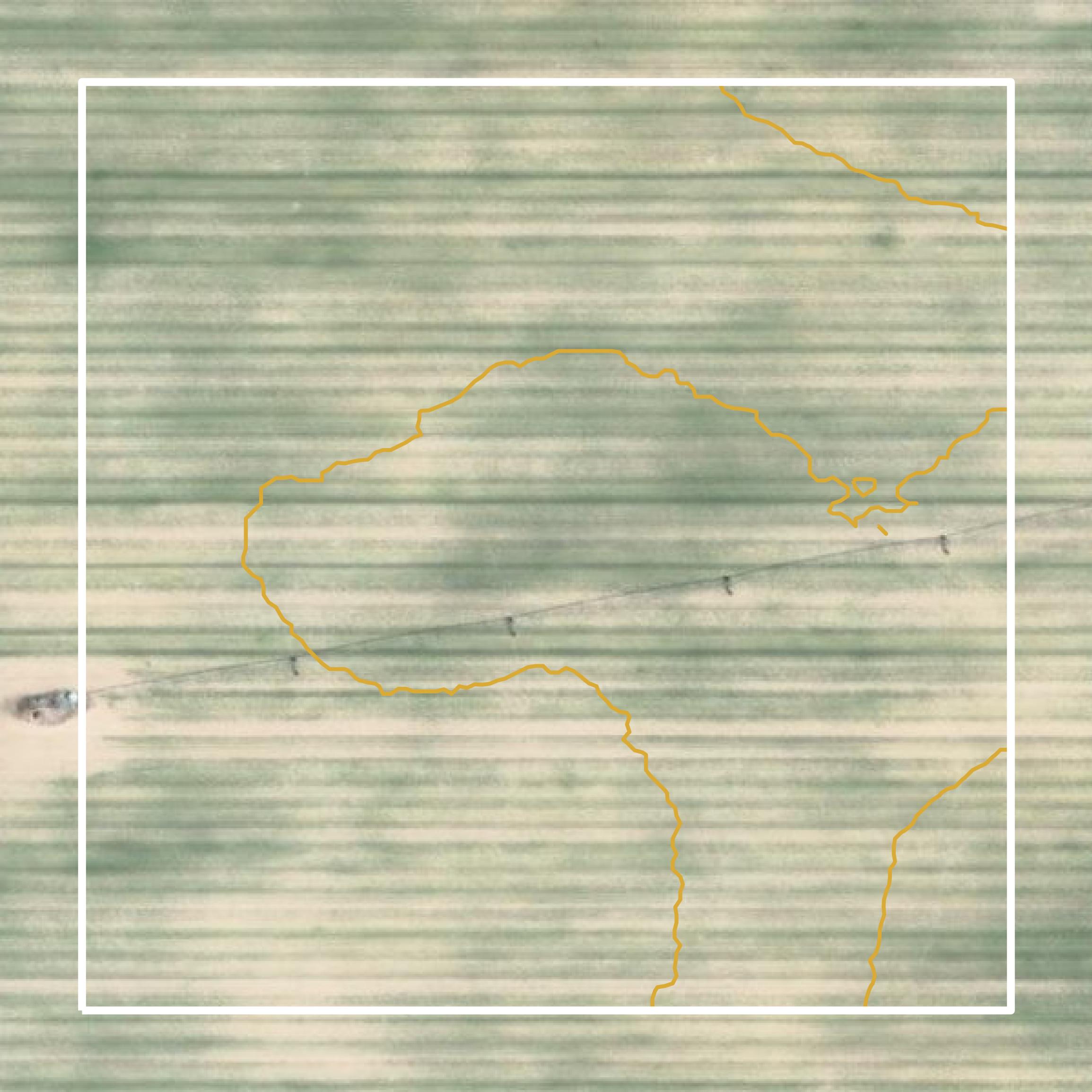 This image shows a contour map in Madison County created using GIS data in Equator.