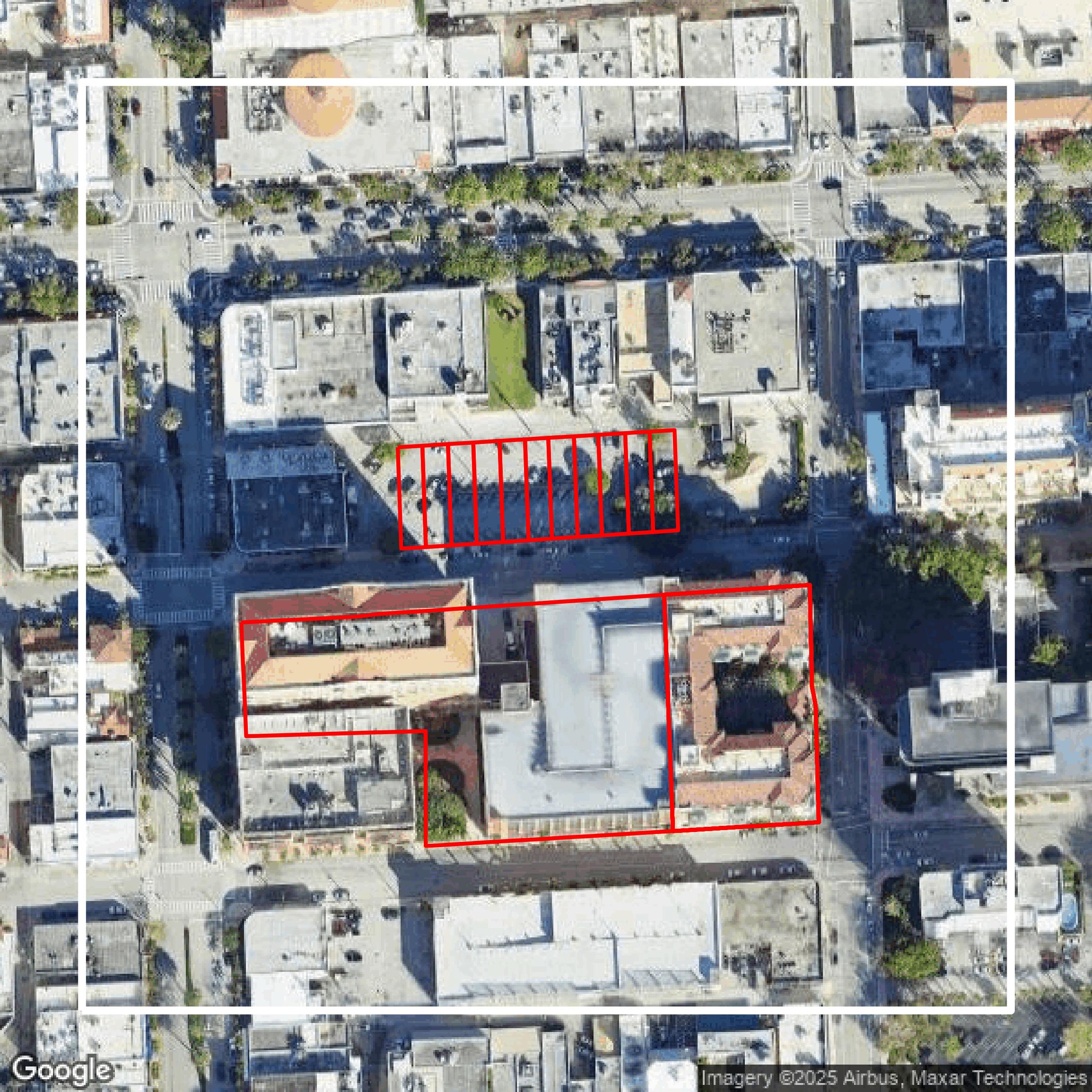 This image shows parcel data in Miami-Dade County created using GIS data in Equator.