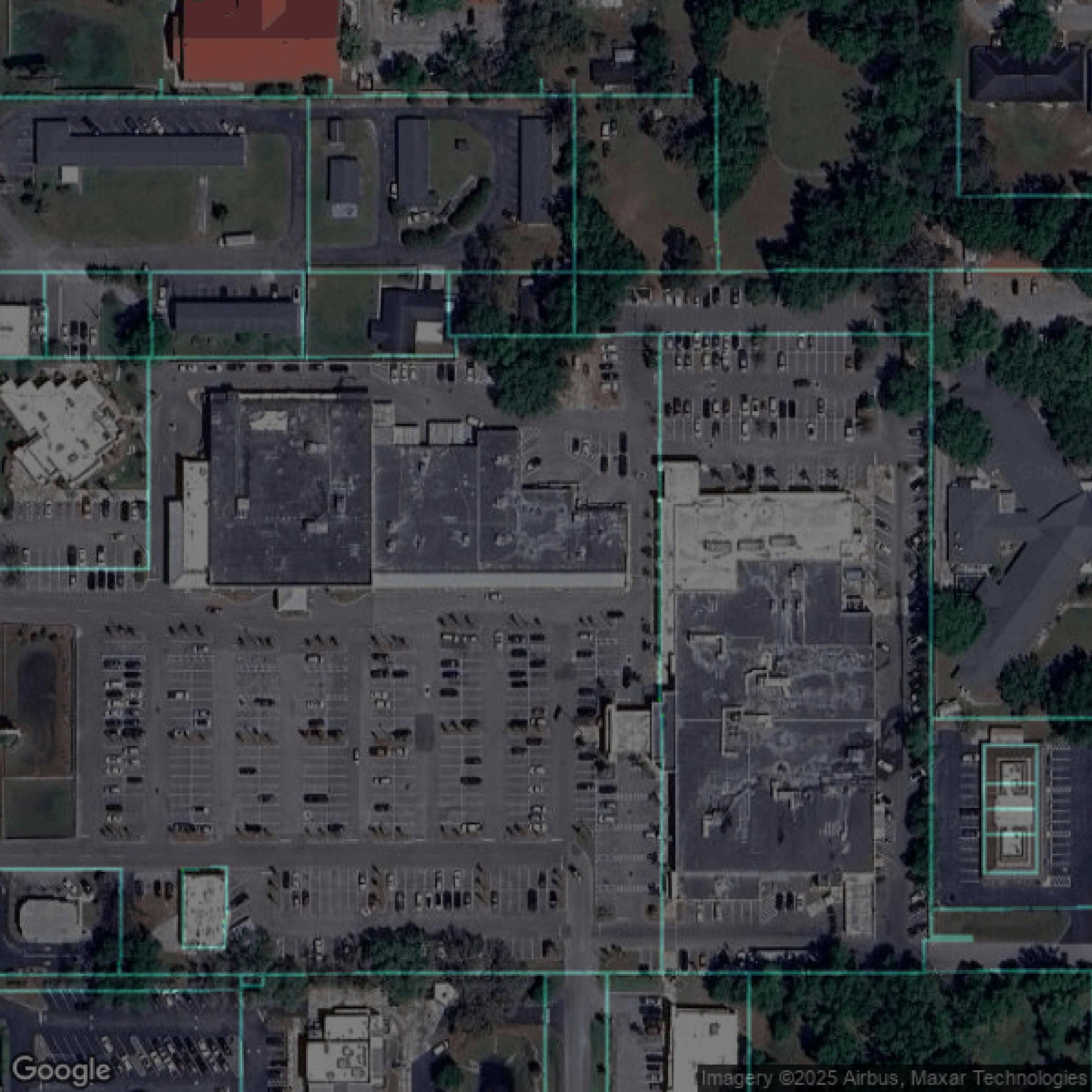 This image shows parcel data in Pasco County created using GIS data in Equator.