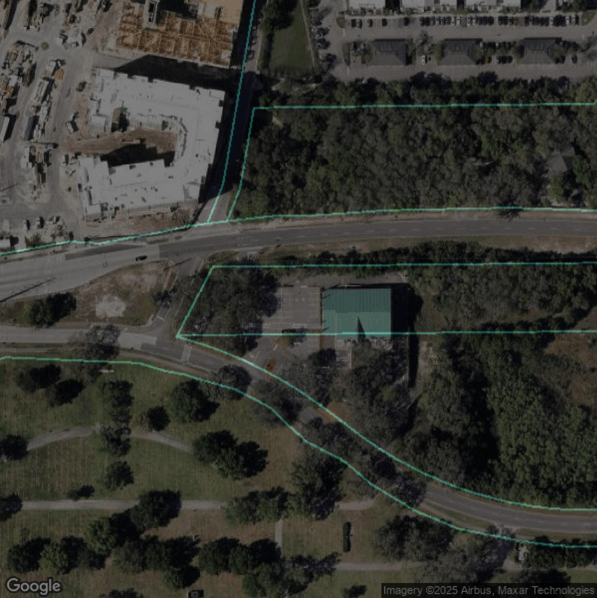 This image shows parcel data in Seminole County created using GIS data in Equator.
