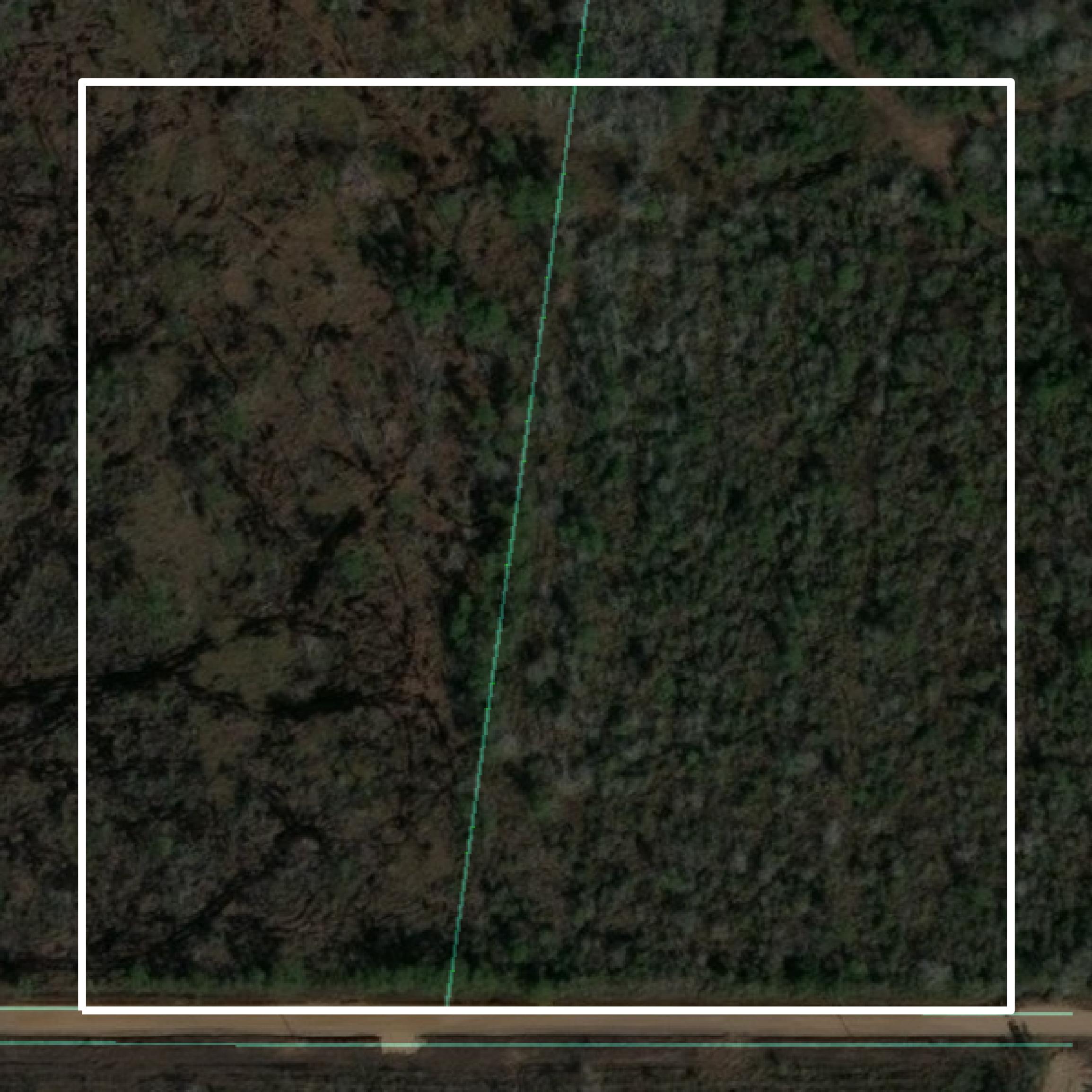 This image shows parcel and building data in Bacon County created using GIS data in Equator.