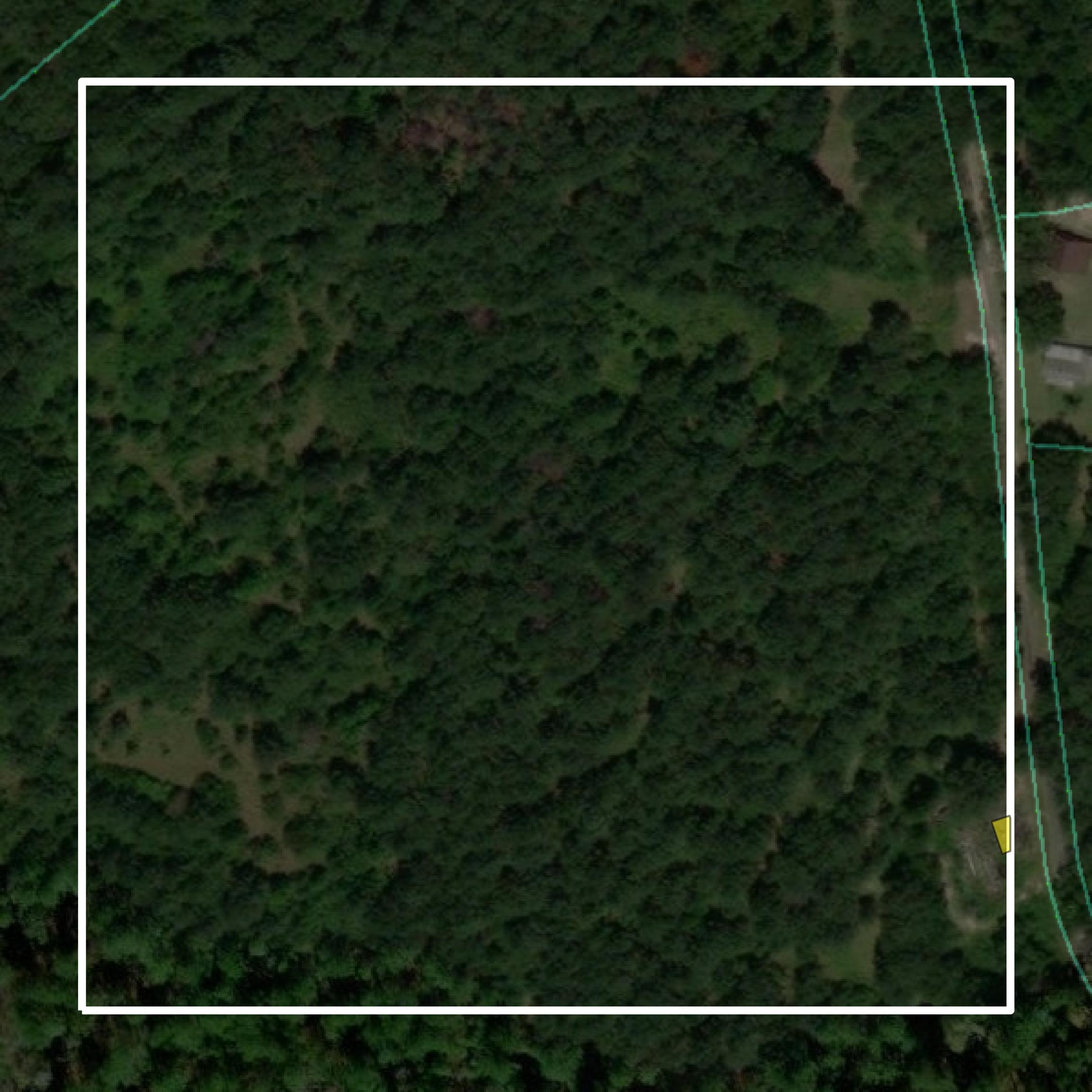 This image shows parcel and building data in Baldwin County created using GIS data in Equator.