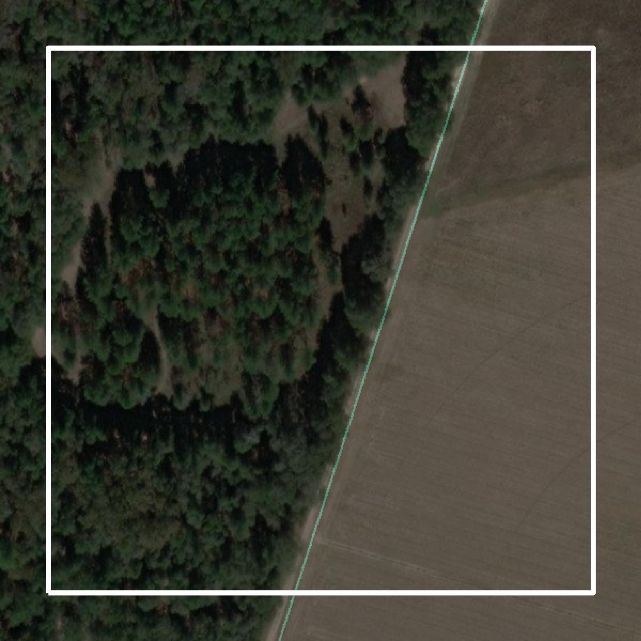 This image shows parcel and building data in Bleckley County created using GIS data in Equator.