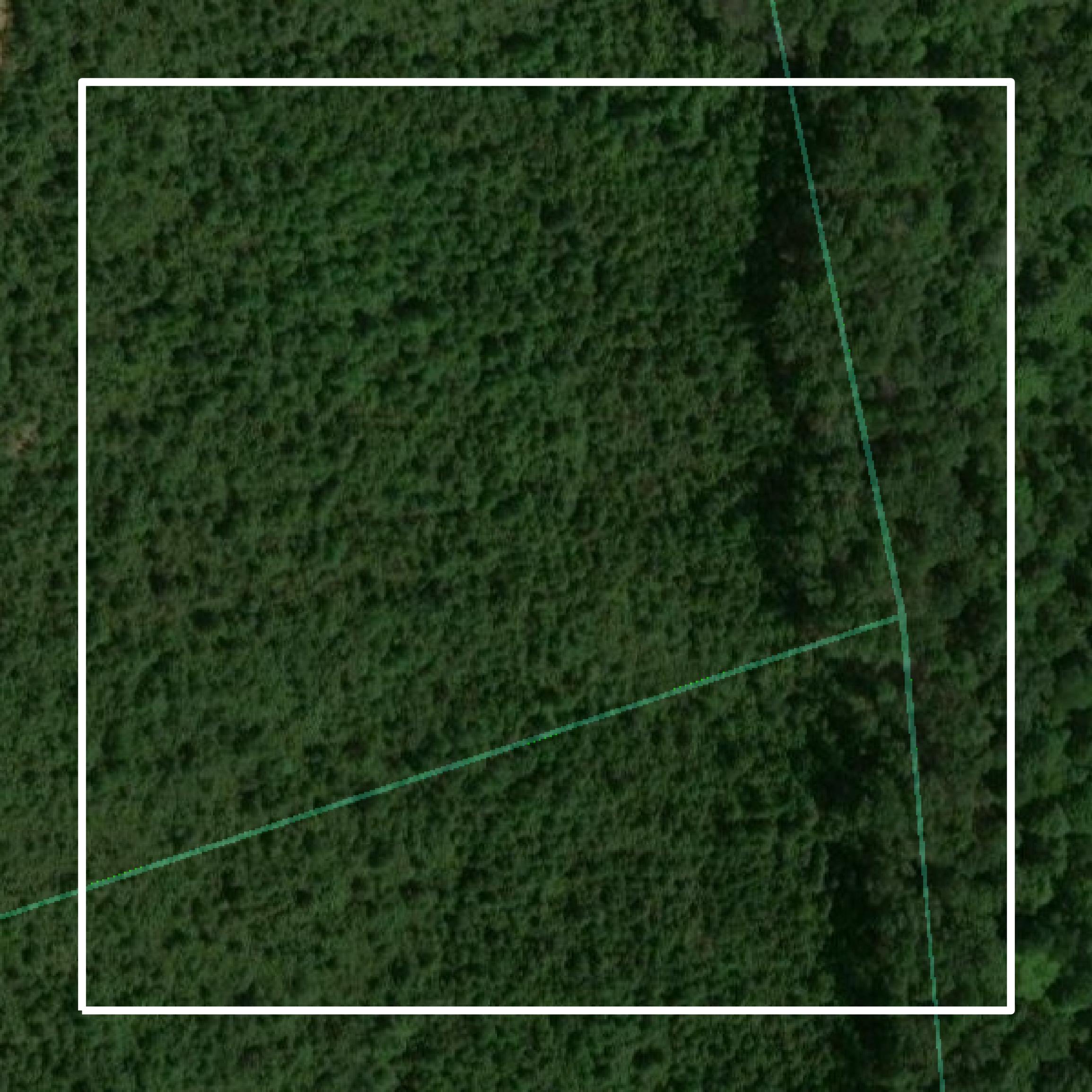 This image shows parcel and building data in Chattooga County created using GIS data in Equator.