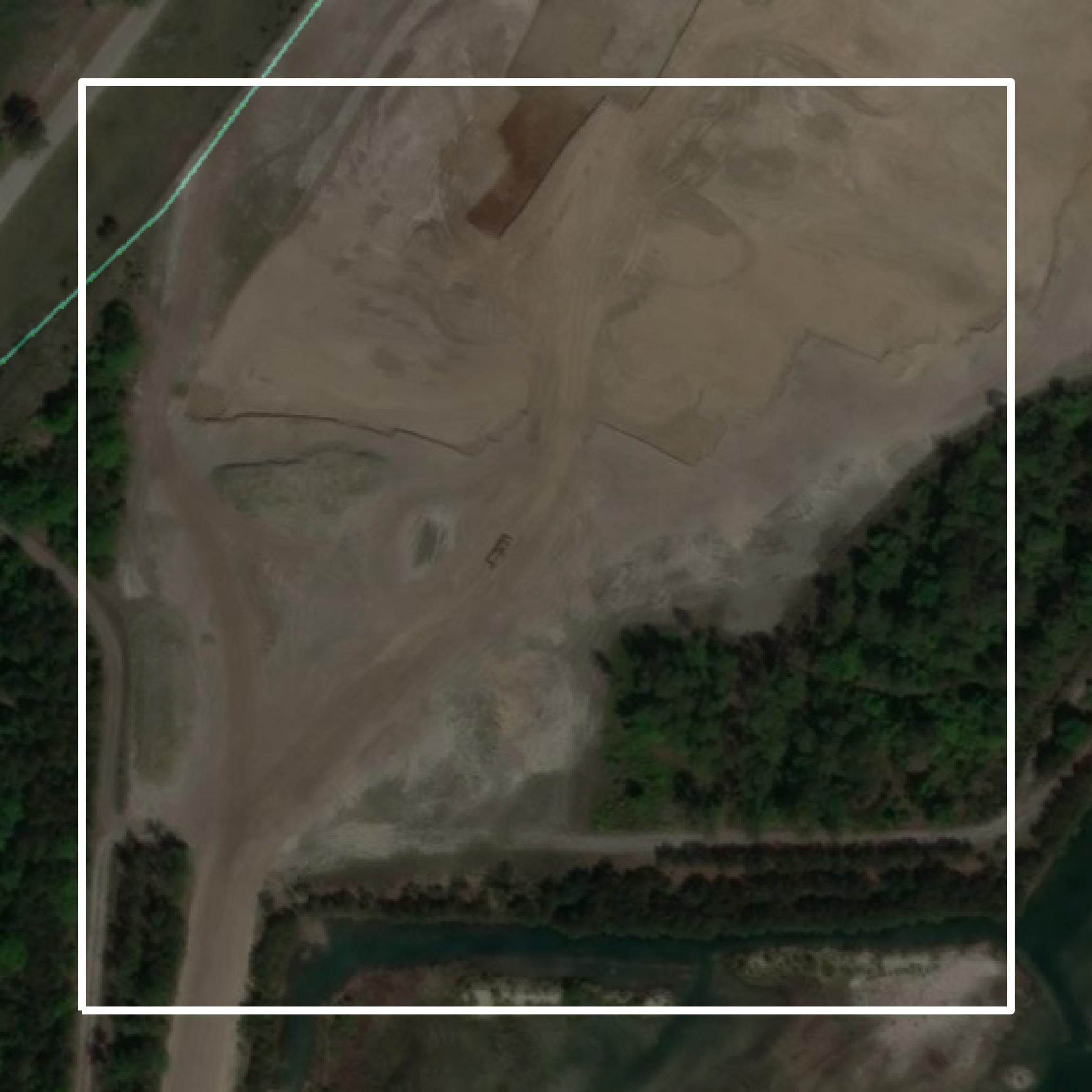 This image shows parcel and building data in Effingham County created using GIS data in Equator.