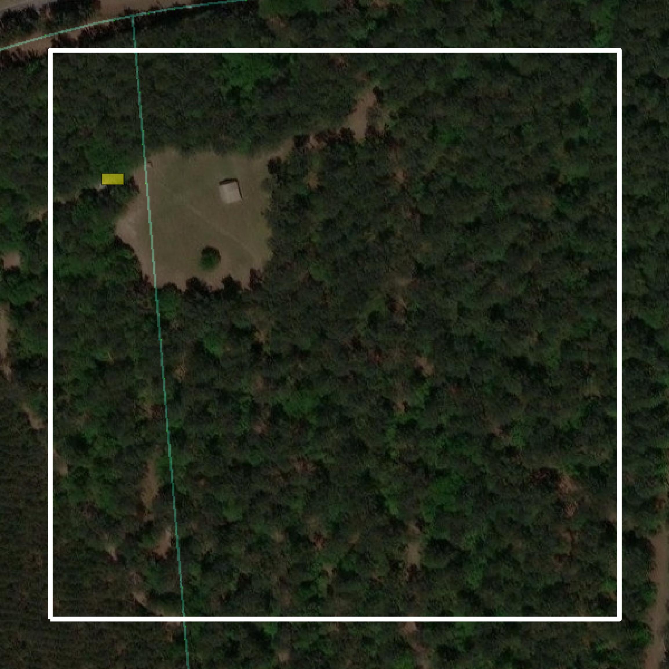 This image shows parcel and building data in Glascock County created using GIS data in Equator.