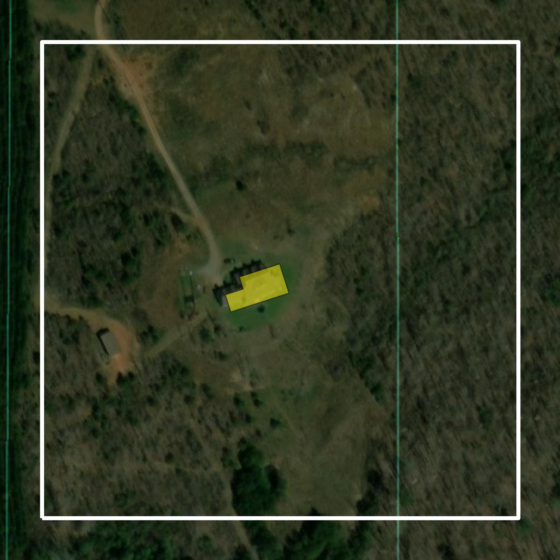 This image shows parcel and building data in Harris County created using GIS data in Equator.