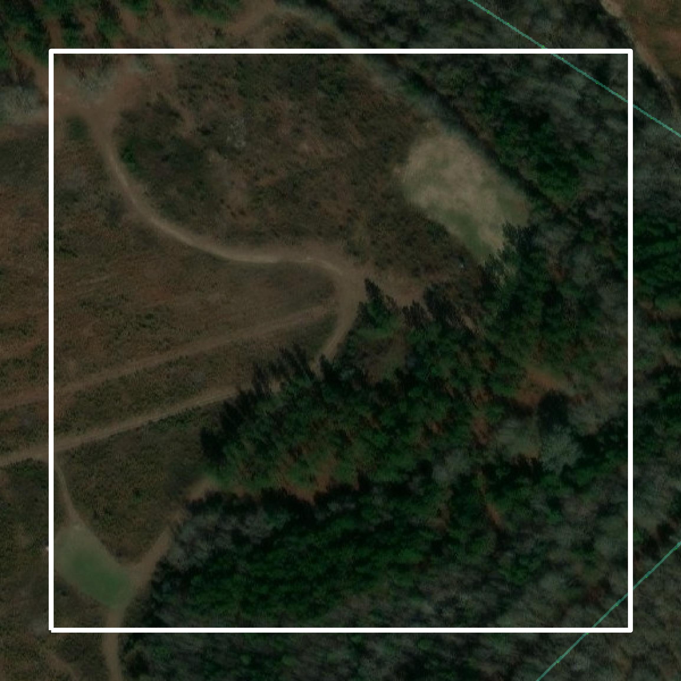 This image shows parcel and building data in Telfair County created using GIS data in Equator.