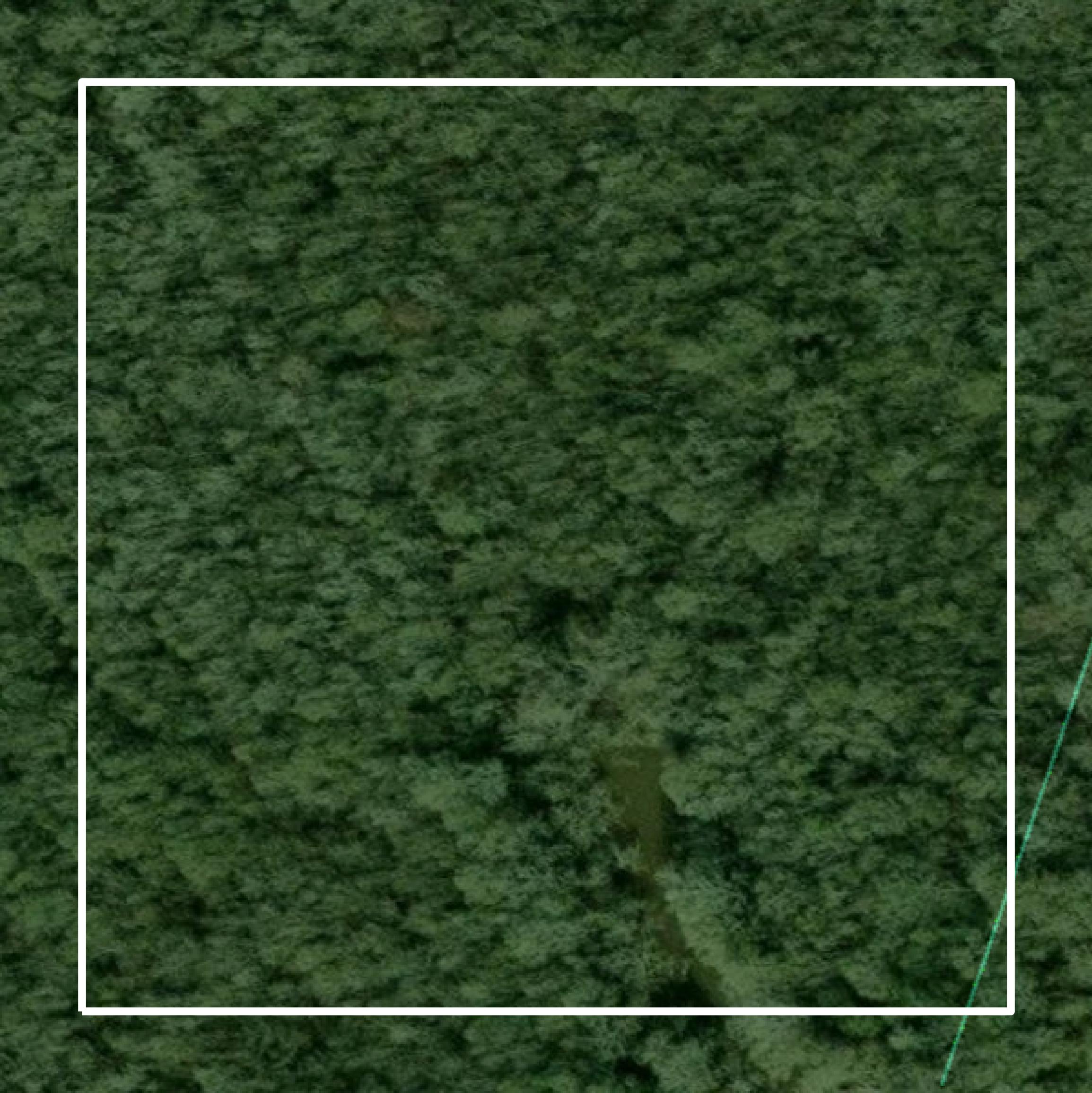 This image shows parcel and building data in Wayne County created using GIS data in Equator.