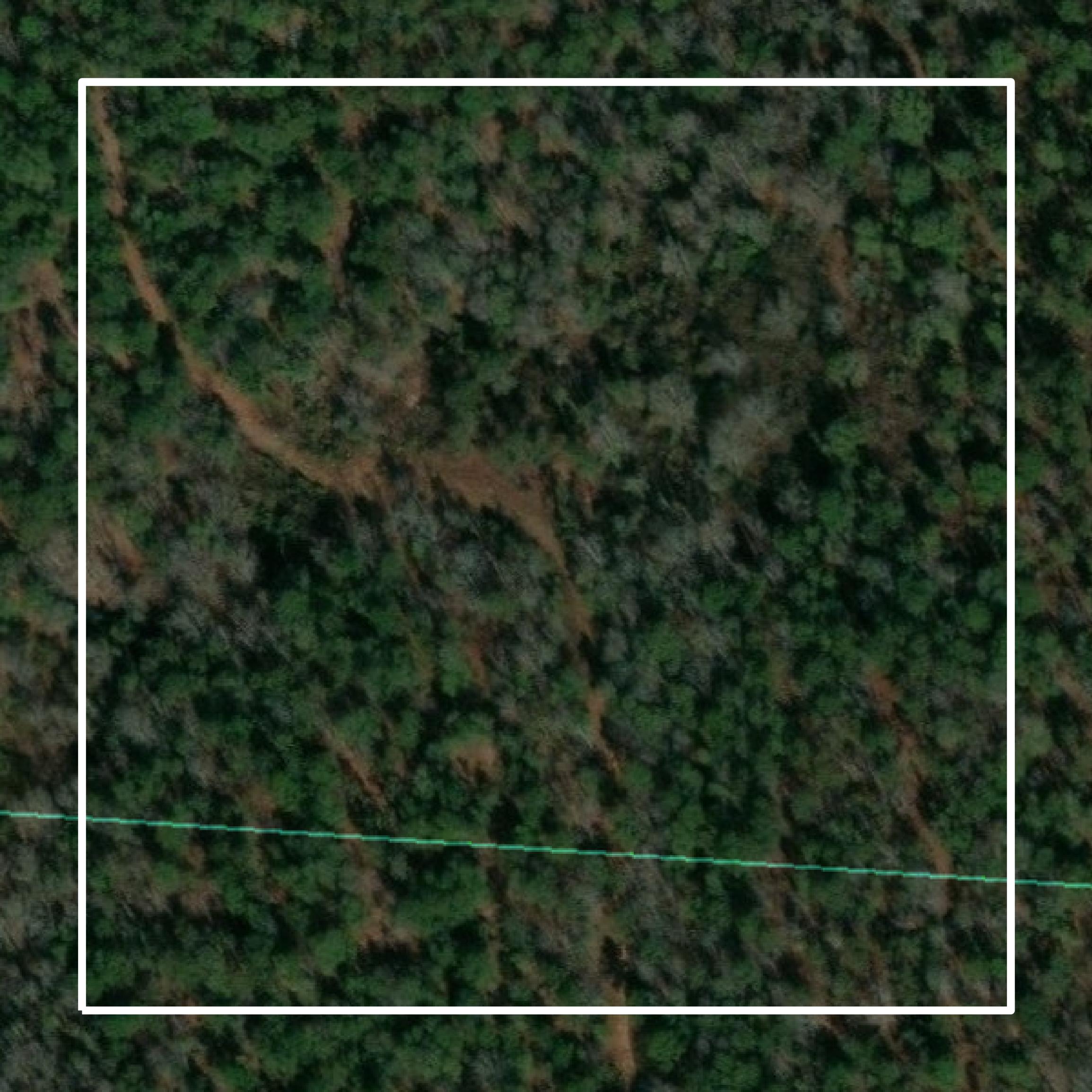 This image shows parcel and building data in Webster County created using GIS data in Equator.
