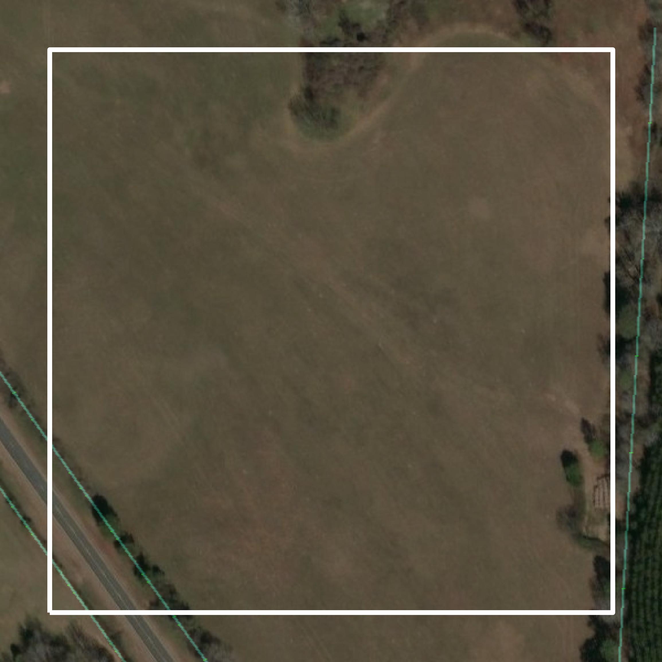 This image shows parcel and building data in Webster County created using GIS data in Equator.