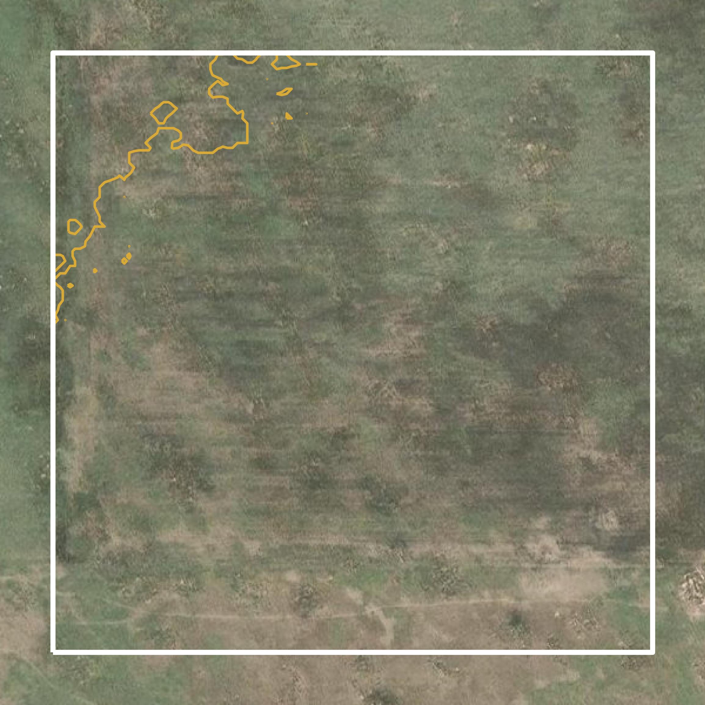 This image shows a contour map in Ada County created using GIS data in Equator.