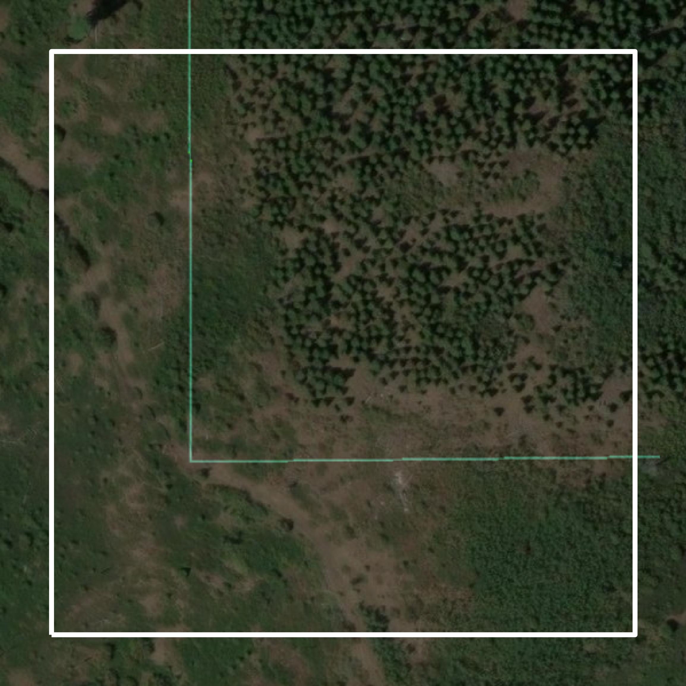 This image shows parcel and building data in Adams County created using GIS data in Equator.