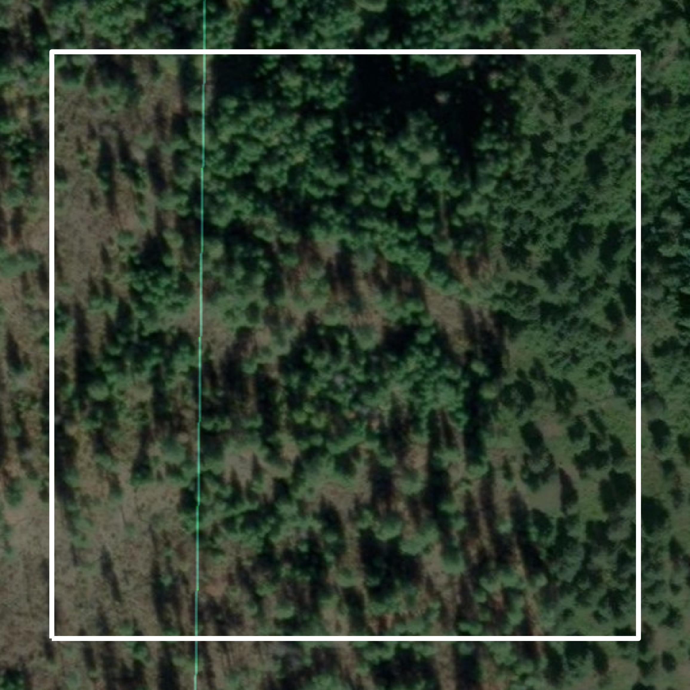 This image shows parcel and building data in Bonner County created using GIS data in Equator.