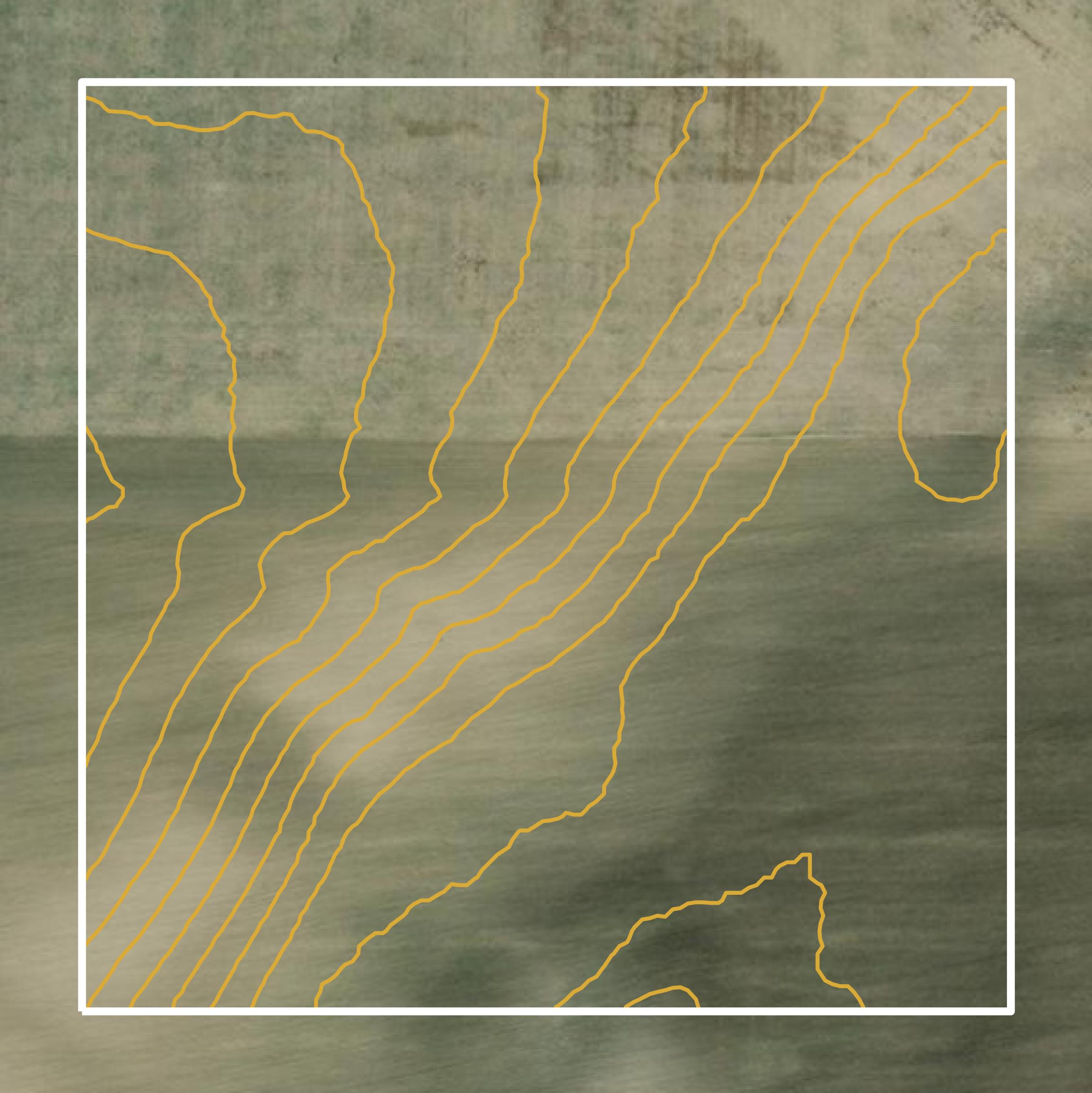 This image shows a contour map in Bonneville County created using GIS data in Equator.