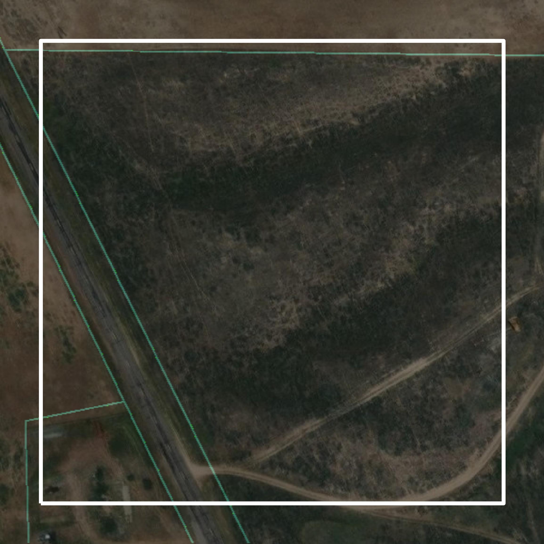 This image shows parcel and building data in Power County created using GIS data in Equator.