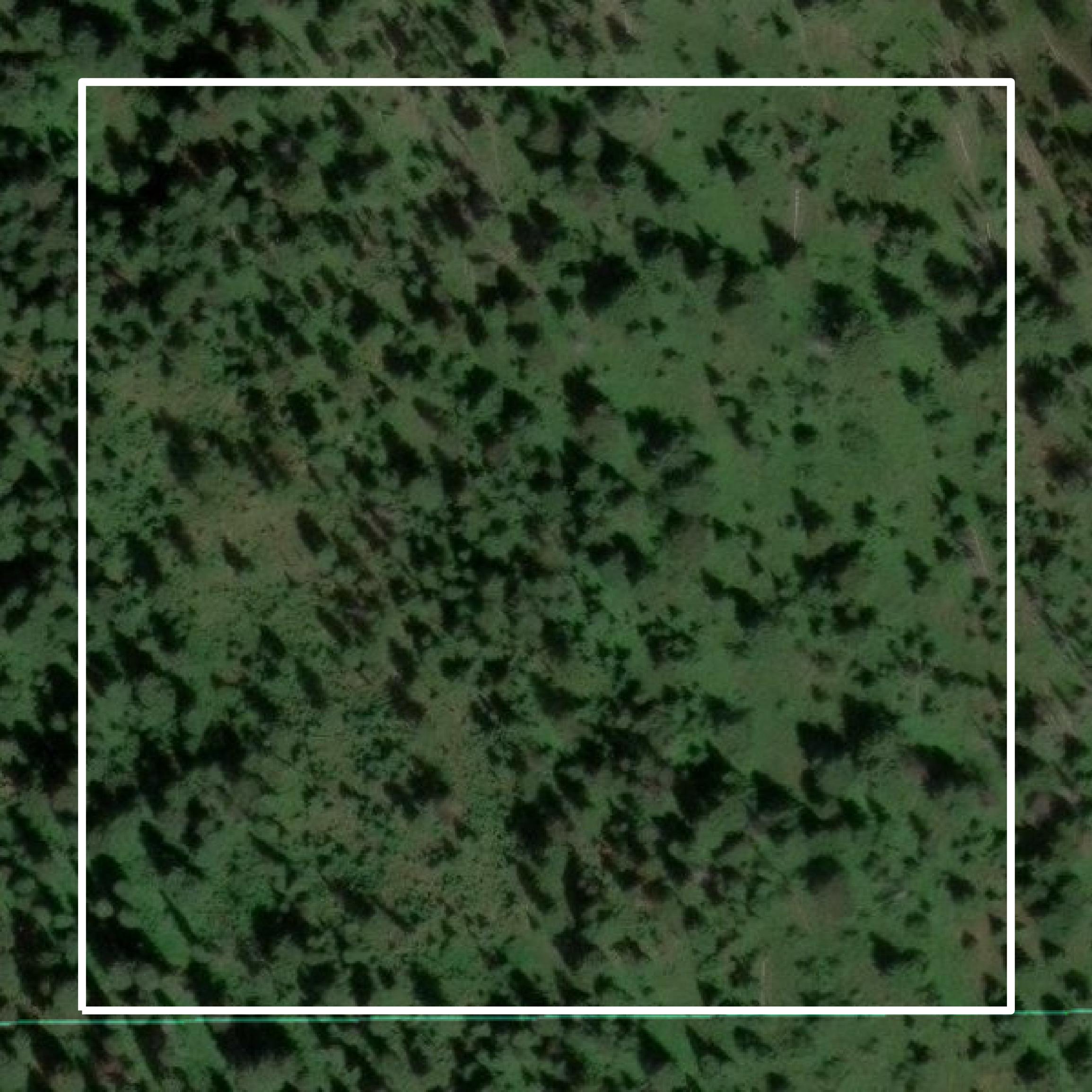 This image shows parcel and building data in Shoshone County created using GIS data in Equator.