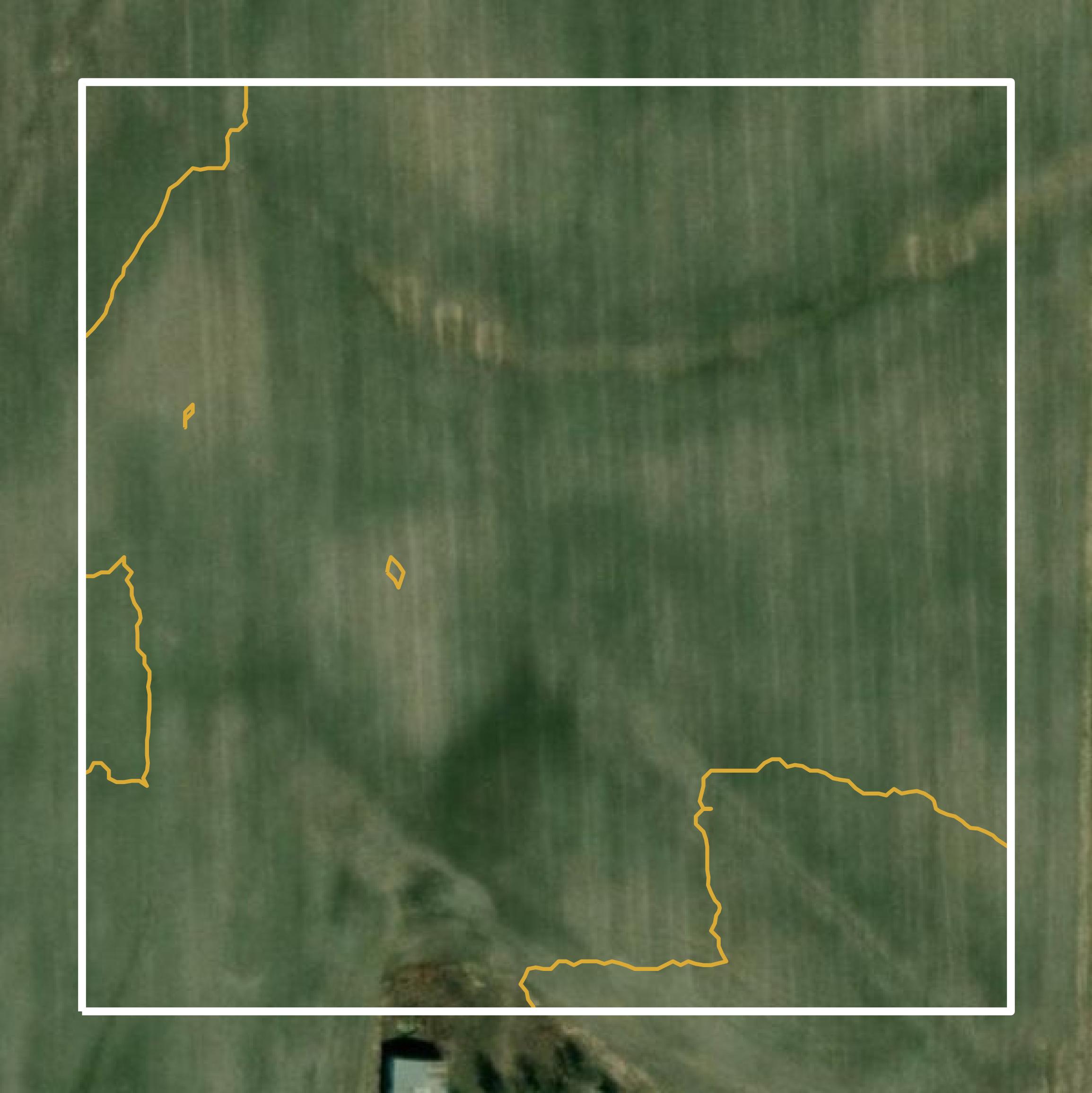 This image shows a contour map in Alexander County created using GIS data in Equator.