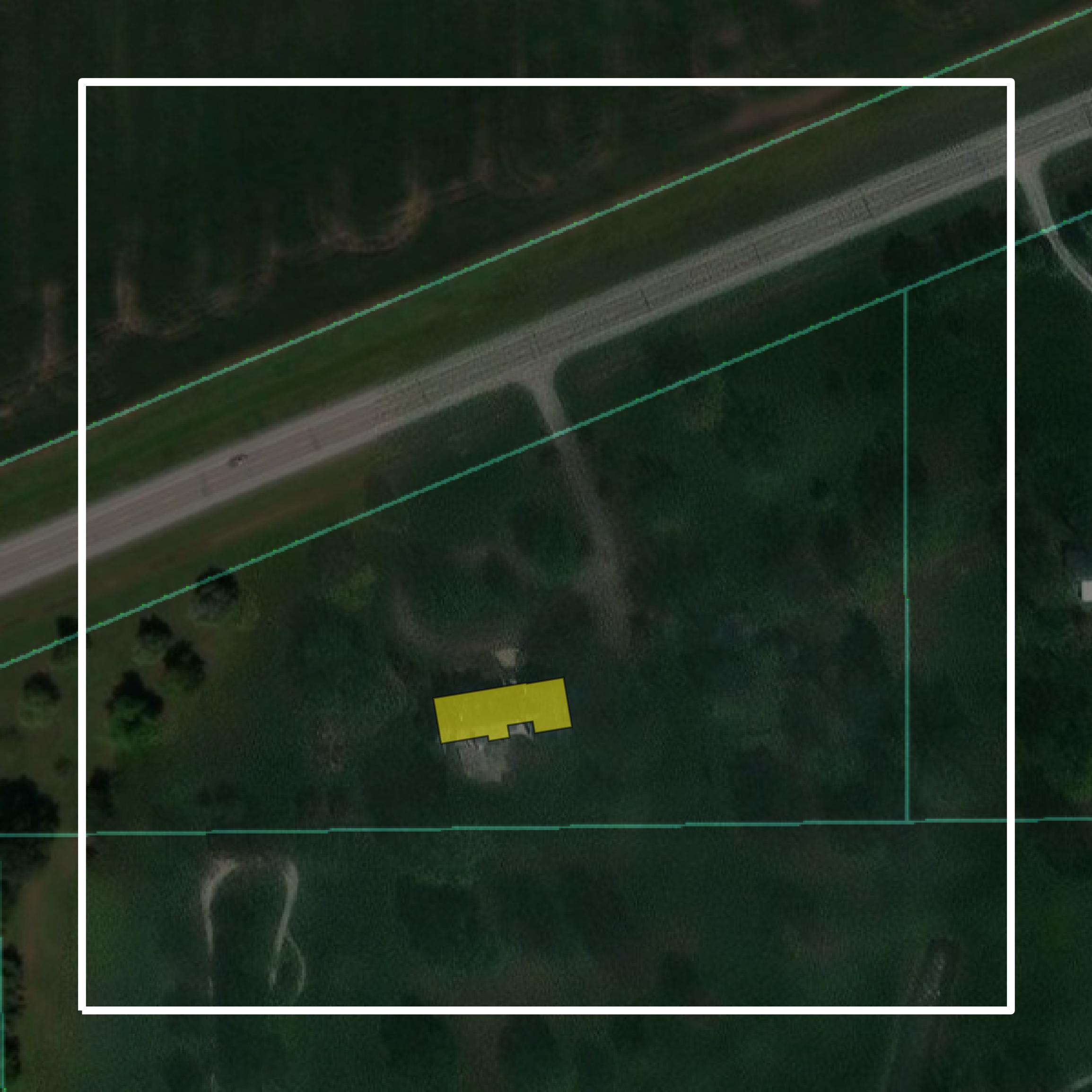 This image shows parcel and building data in Clark County created using GIS data in Equator.