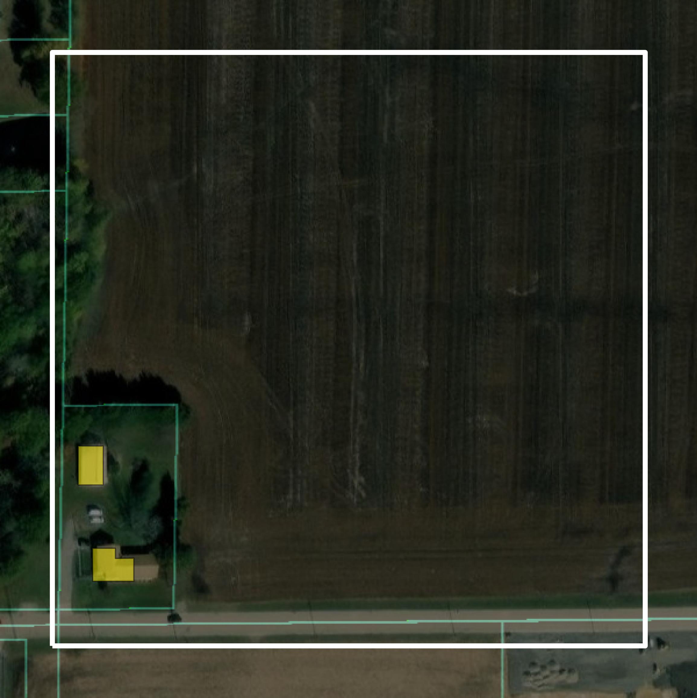 This image shows parcel and building data in Franklin County created using GIS data in Equator.
