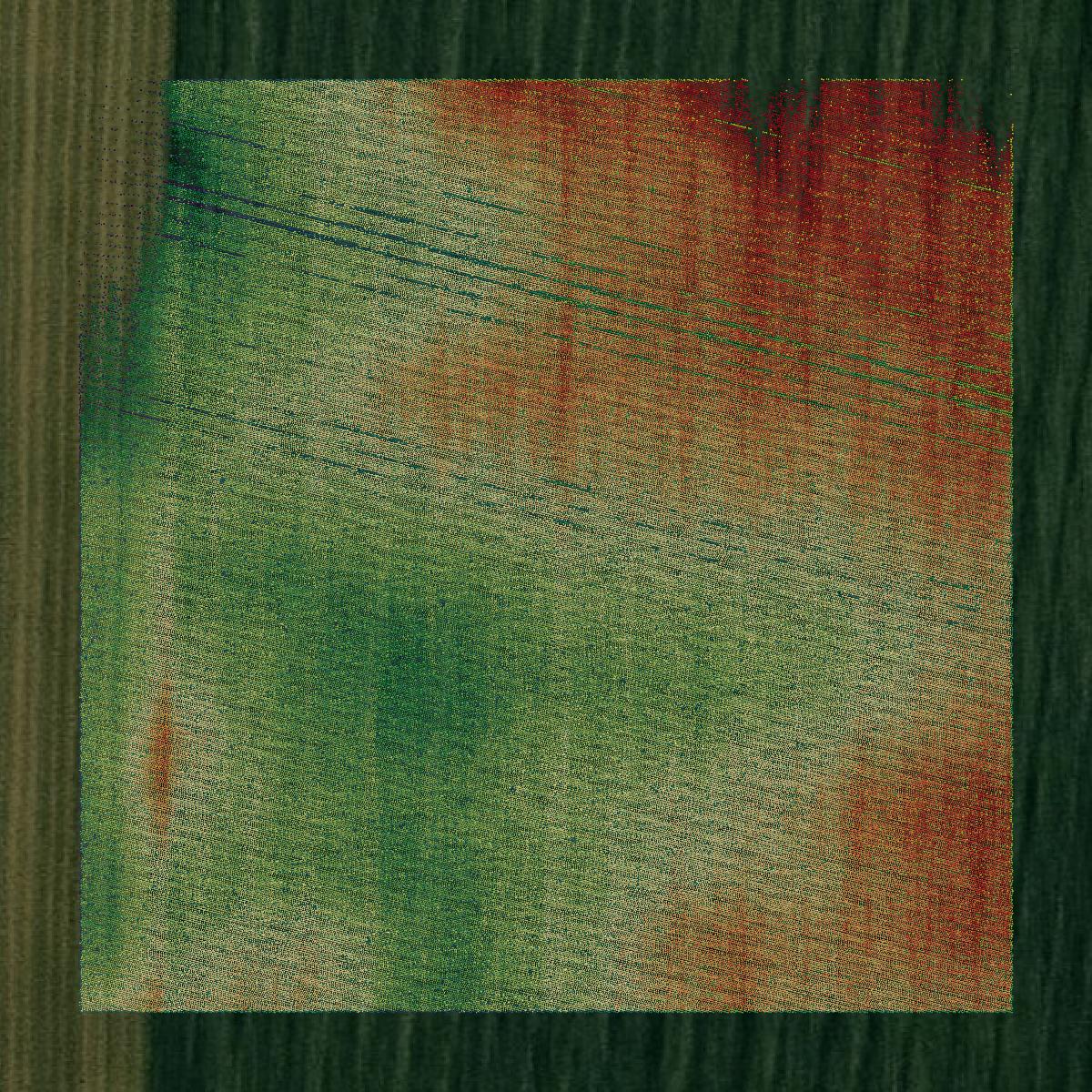 This image shows a LiDAR point cloud in Fulton County created using GIS data in Equator.