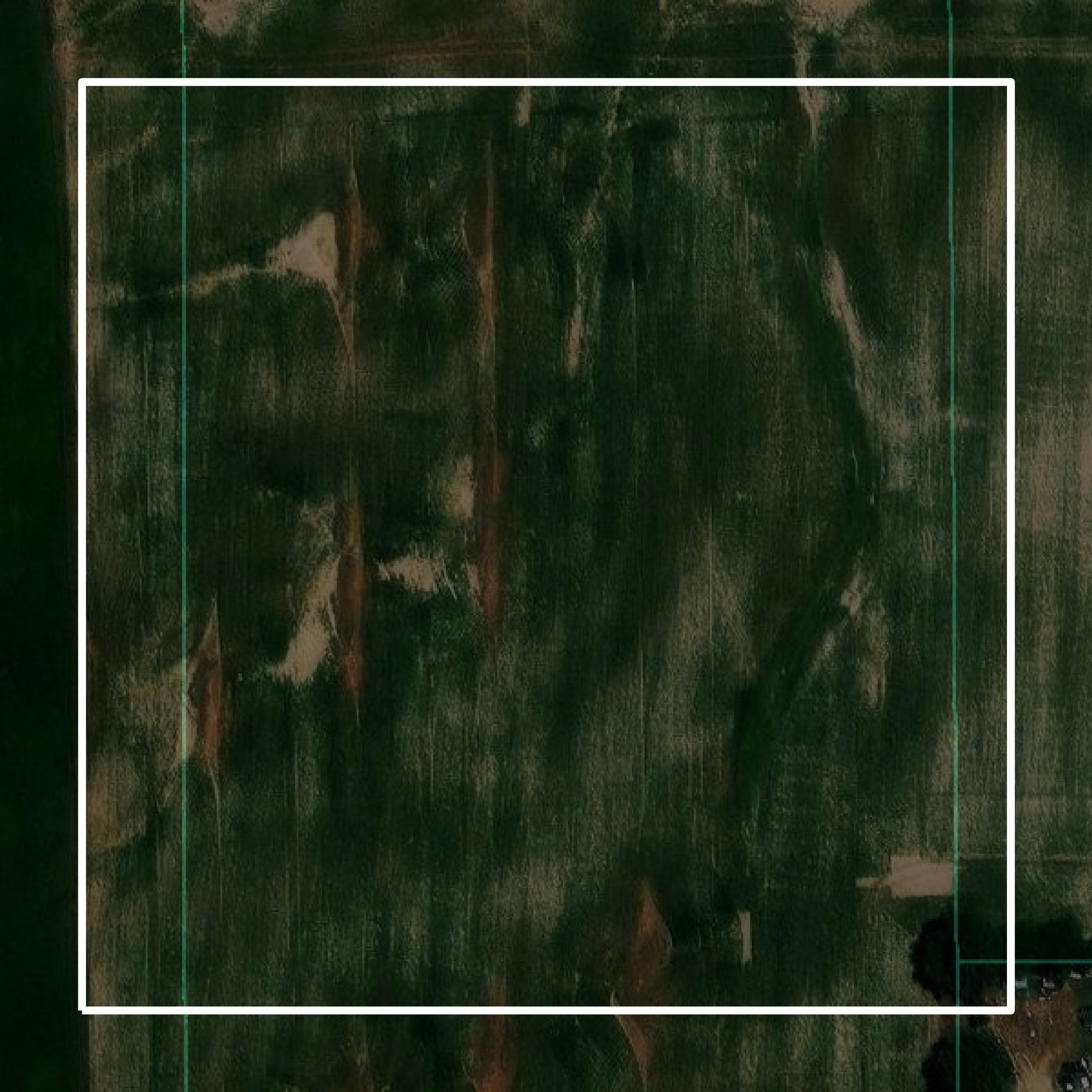 This image shows parcel and building data in Gallatin County created using GIS data in Equator.