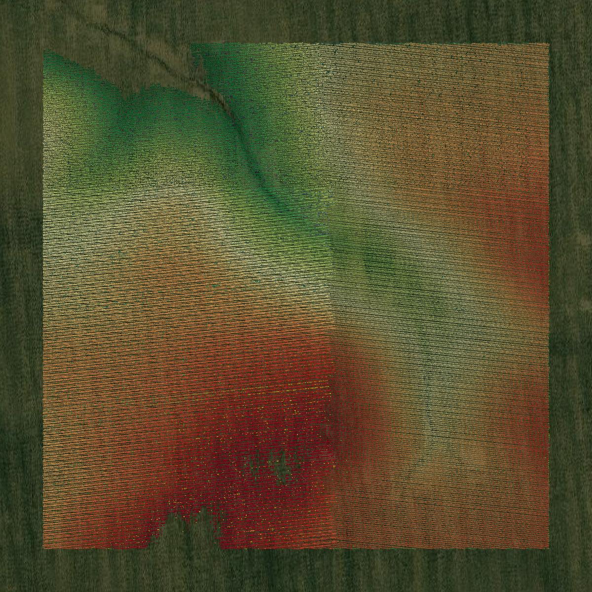 This image shows a LiDAR point cloud in Greene County created using GIS data in Equator.