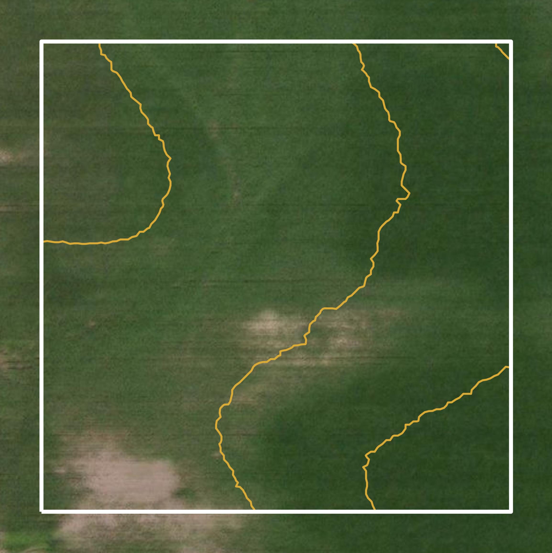 This image shows a contour map in Jo Daviess County created using GIS data in Equator.
