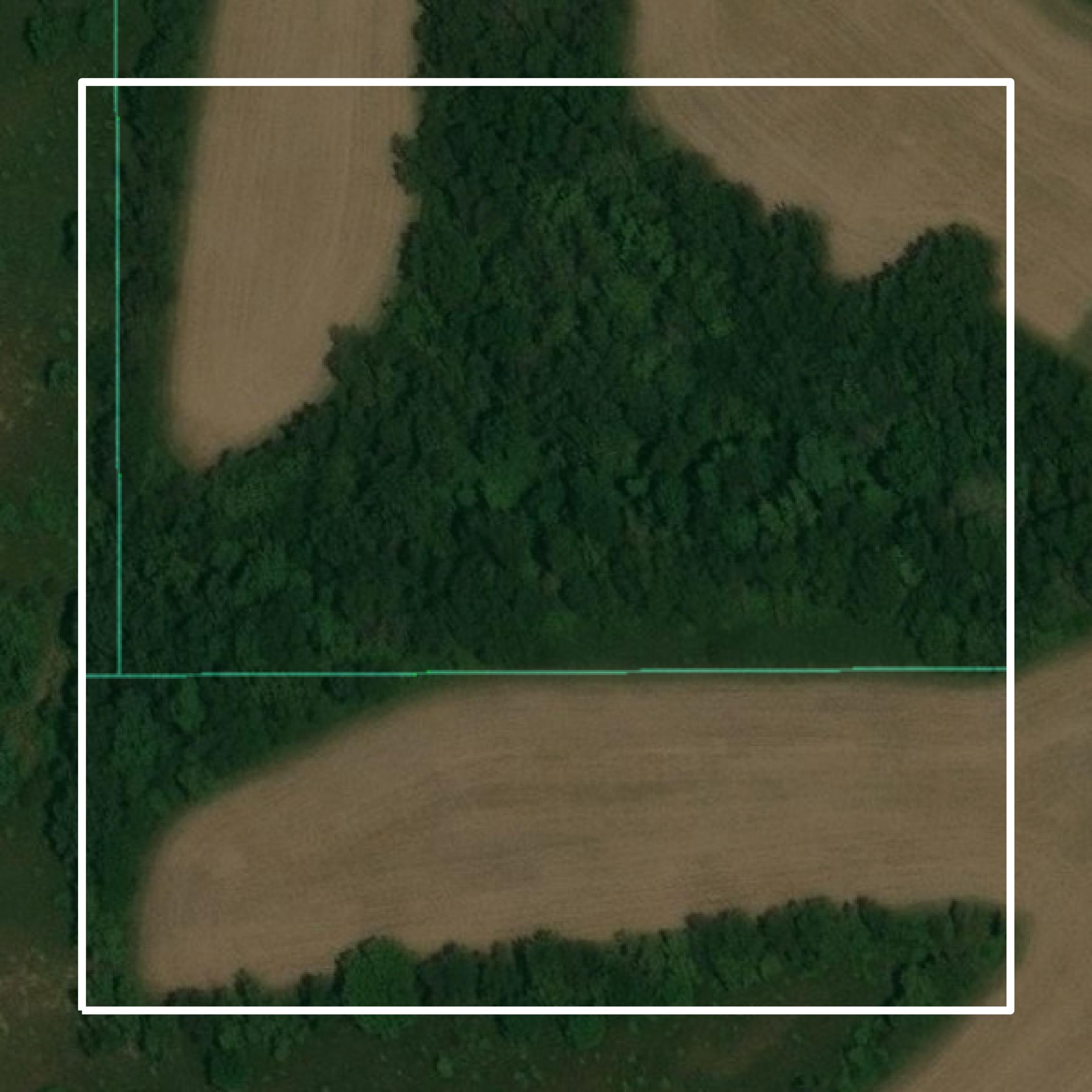 This image shows parcel and building data in Jo Daviess County created using GIS data in Equator.