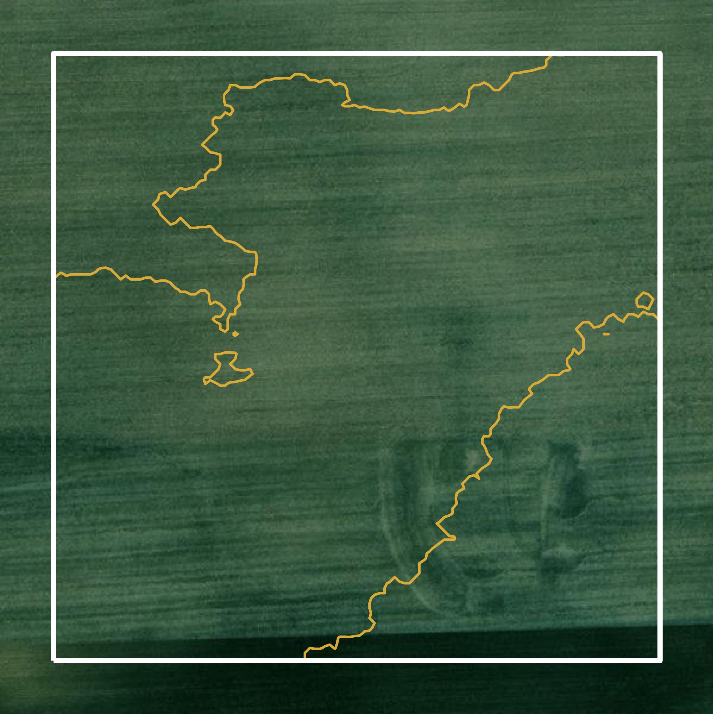 This image shows a contour map in Kankakee County created using GIS data in Equator.