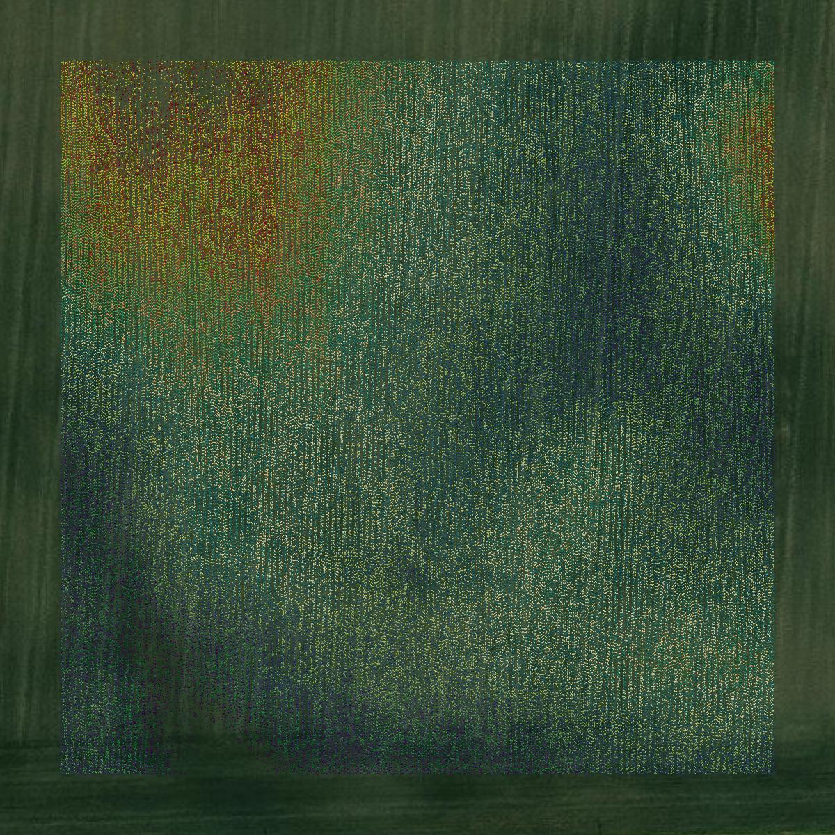 This image shows a LiDAR point cloud in Kankakee County created using GIS data in Equator.