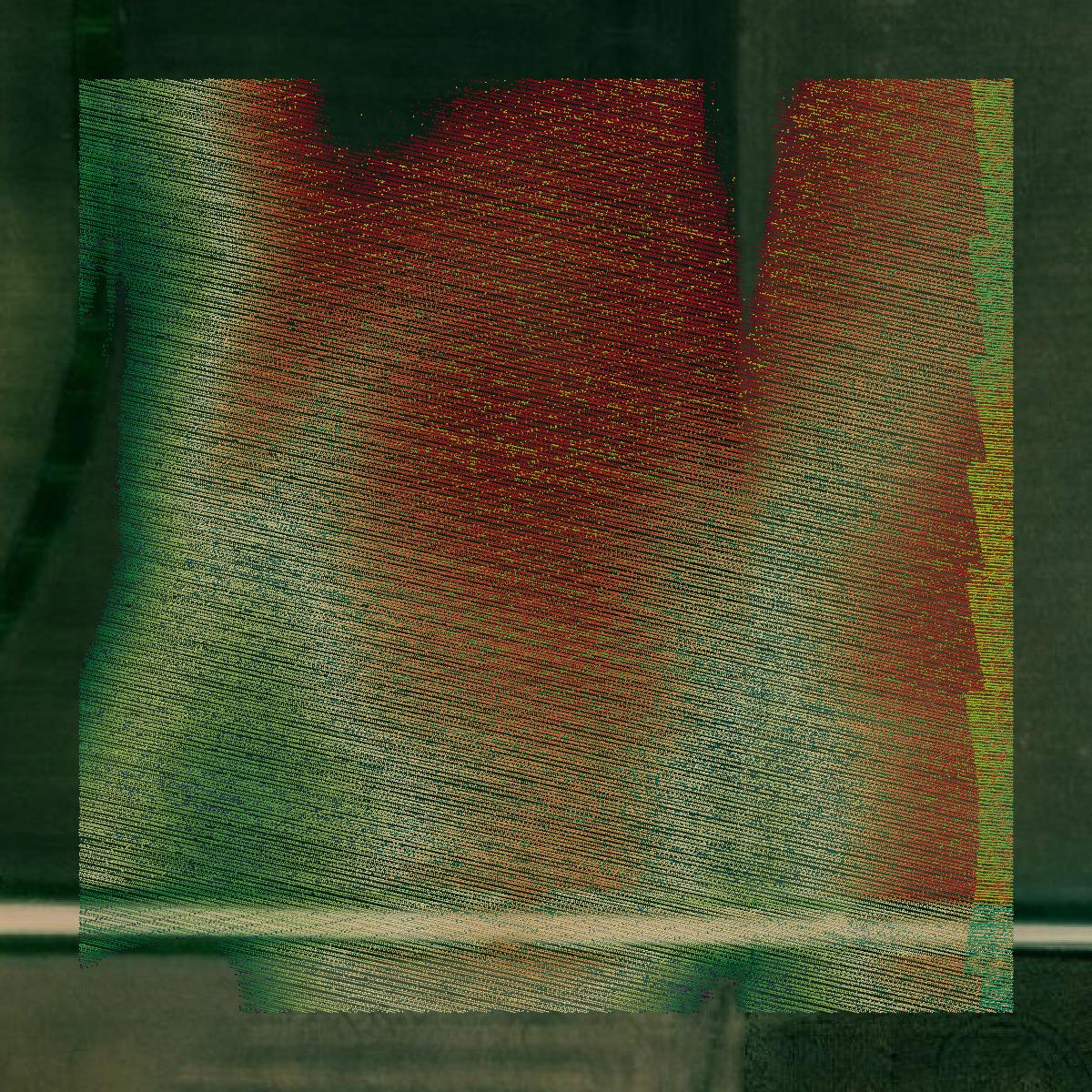 This image shows a LiDAR point cloud in Knox County created using GIS data in Equator.