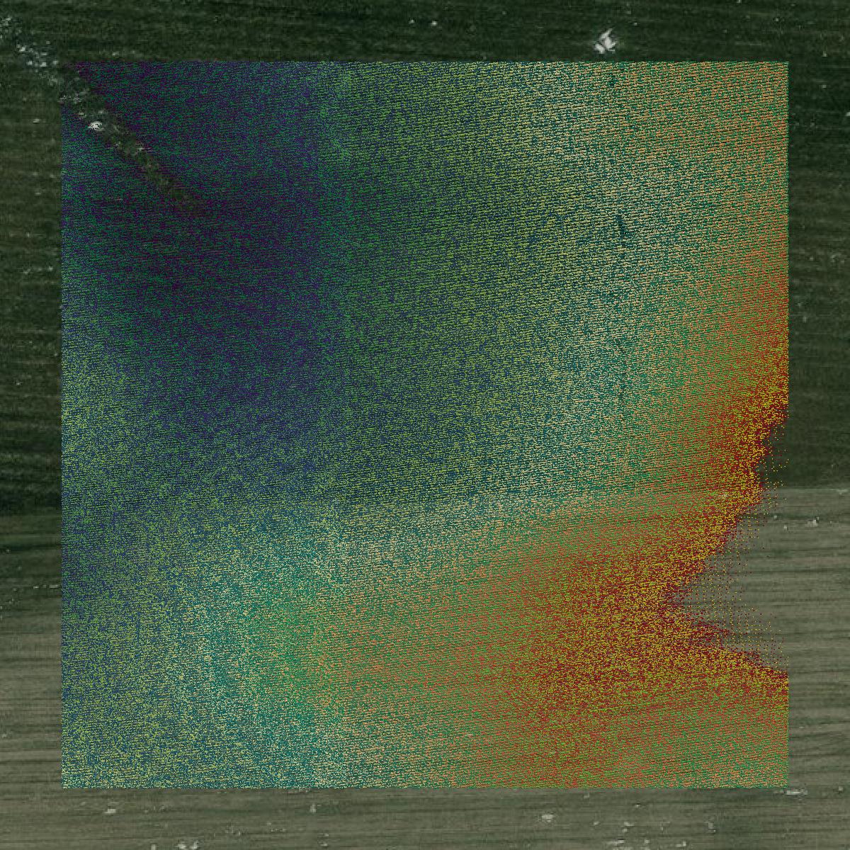 This image shows a LiDAR point cloud in Macon County created using GIS data in Equator.