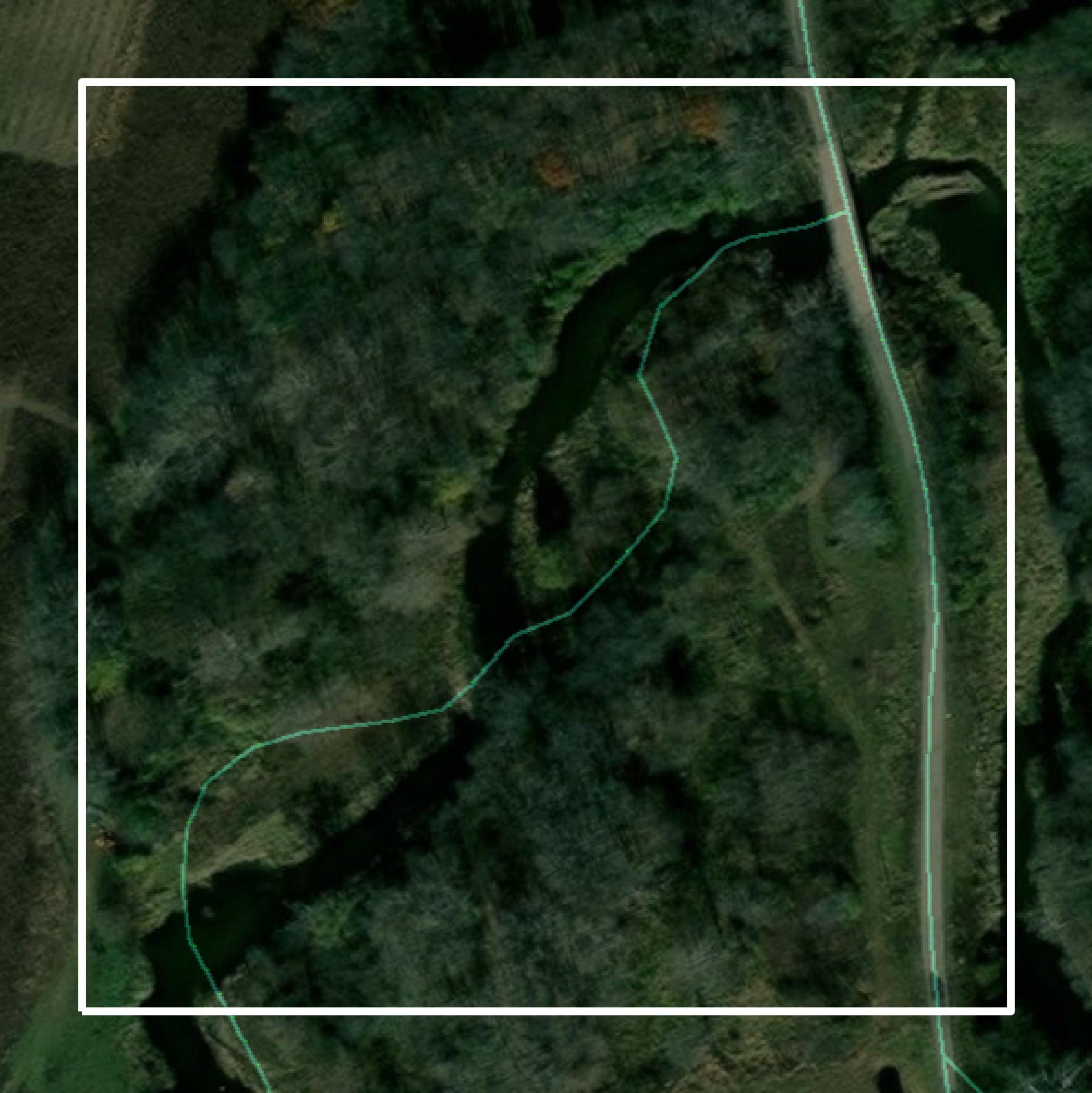 This image shows parcel and building data in Marshall County created using GIS data in Equator.