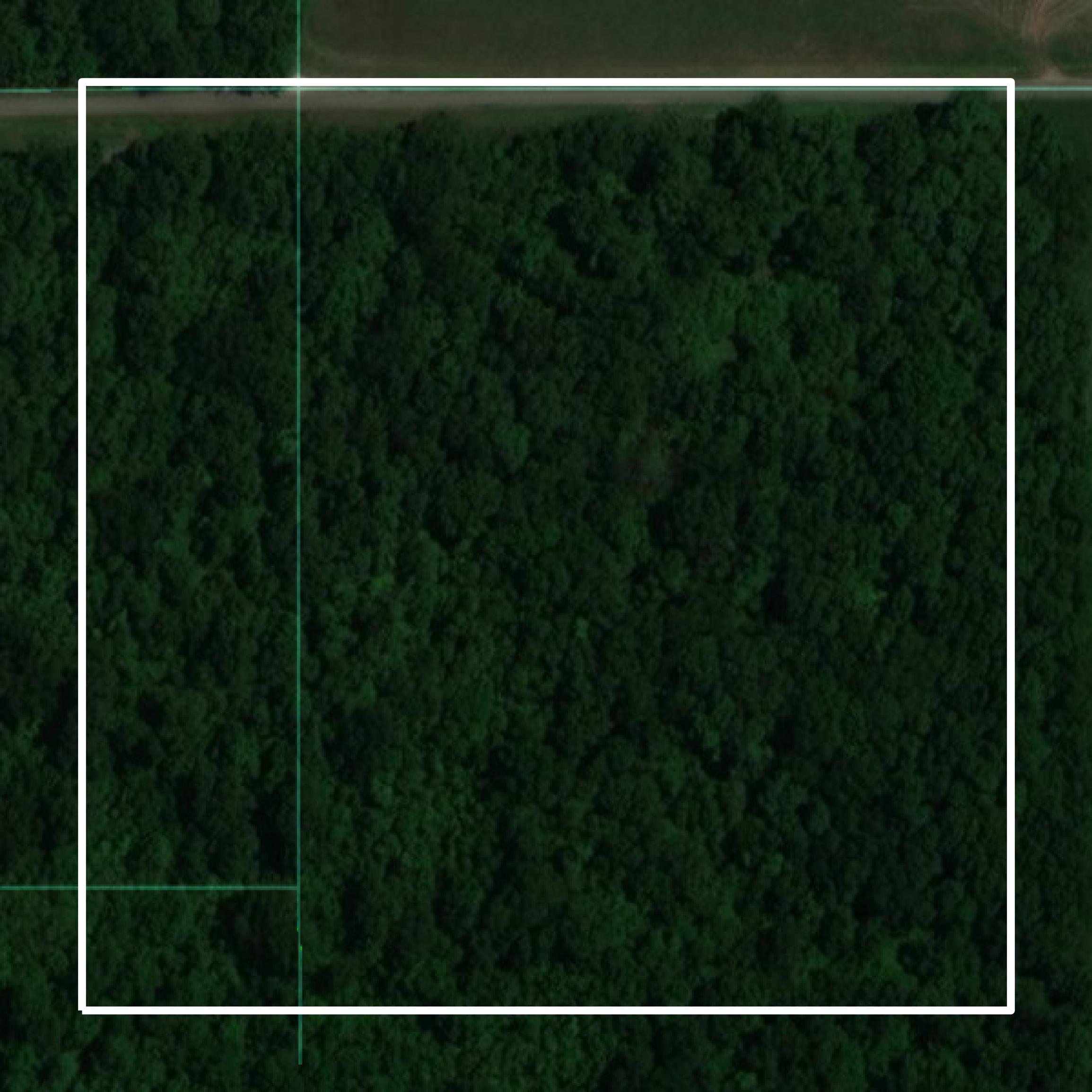 This image shows parcel and building data in Mason County created using GIS data in Equator.