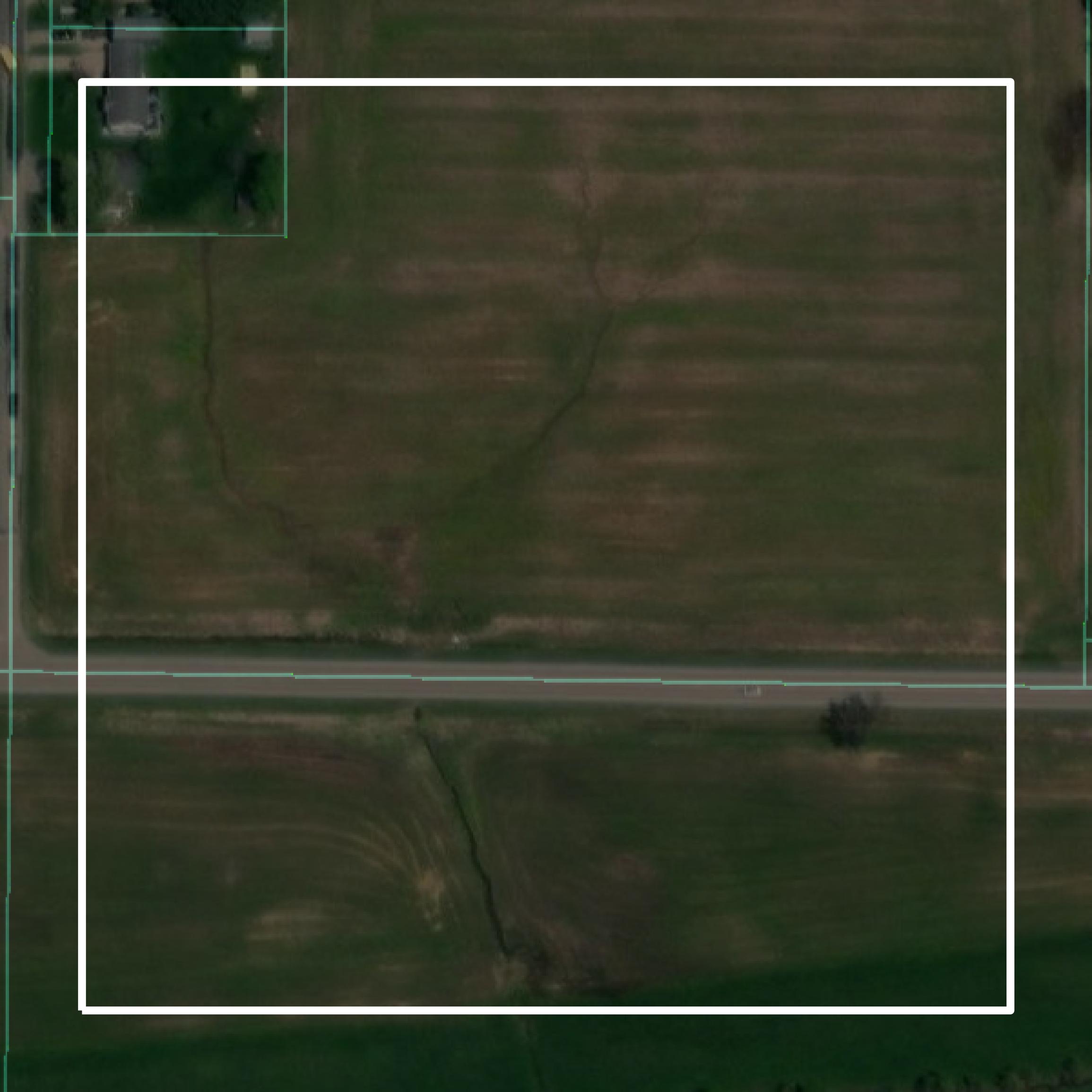 This image shows parcel and building data in Perry County created using GIS data in Equator.