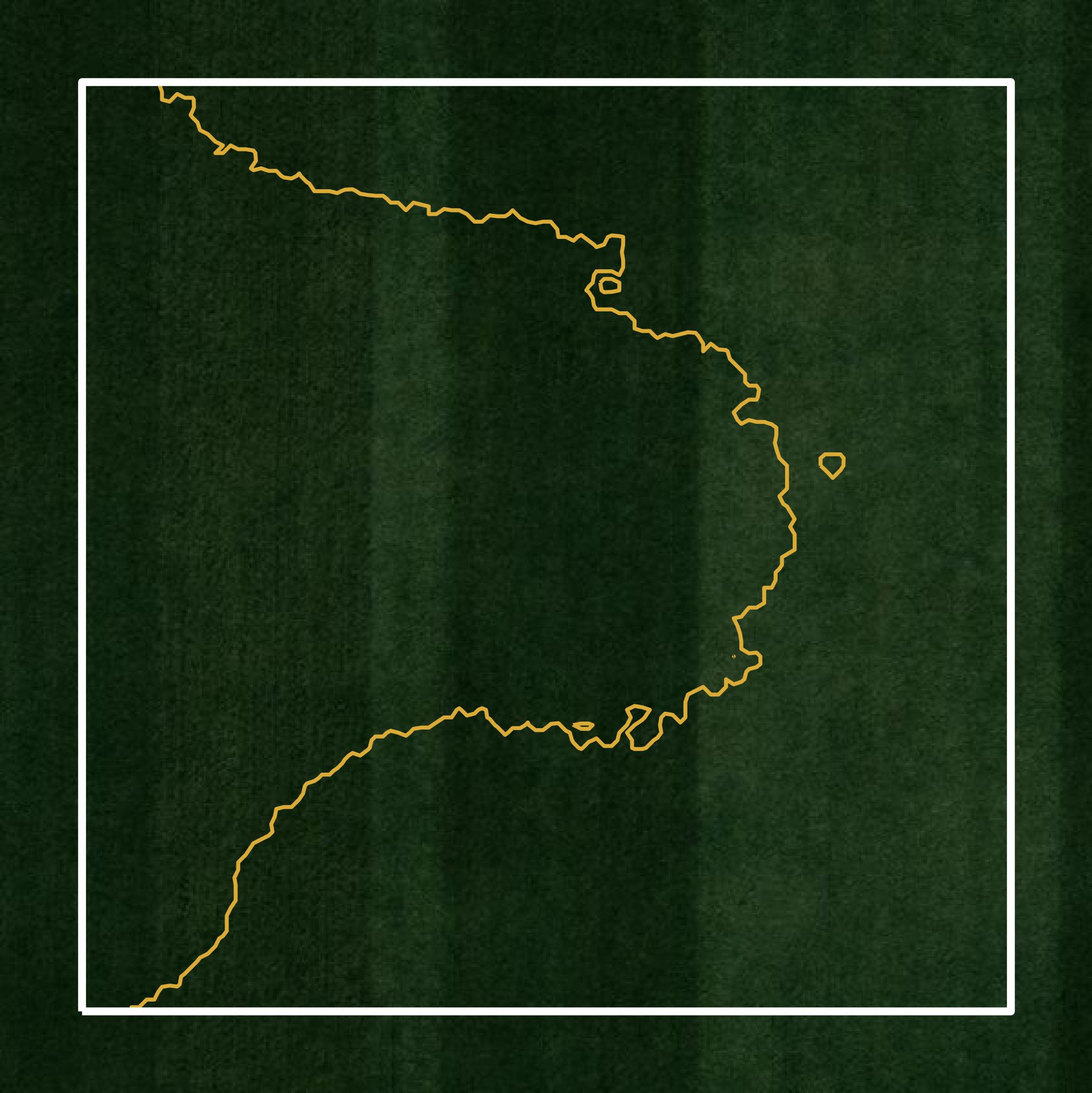 This image shows a contour map in Piatt County created using GIS data in Equator.