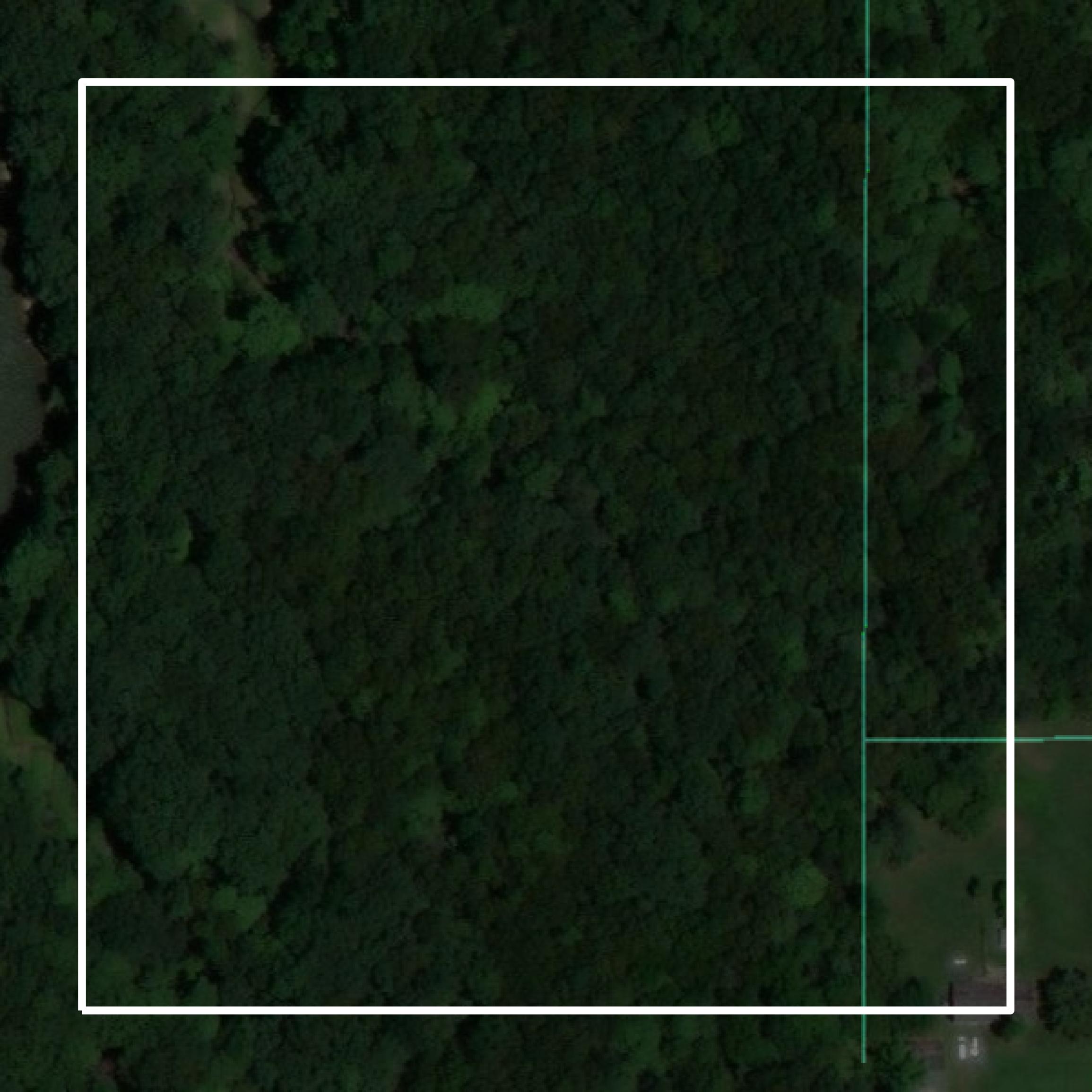 This image shows parcel and building data in Shelby County created using GIS data in Equator.