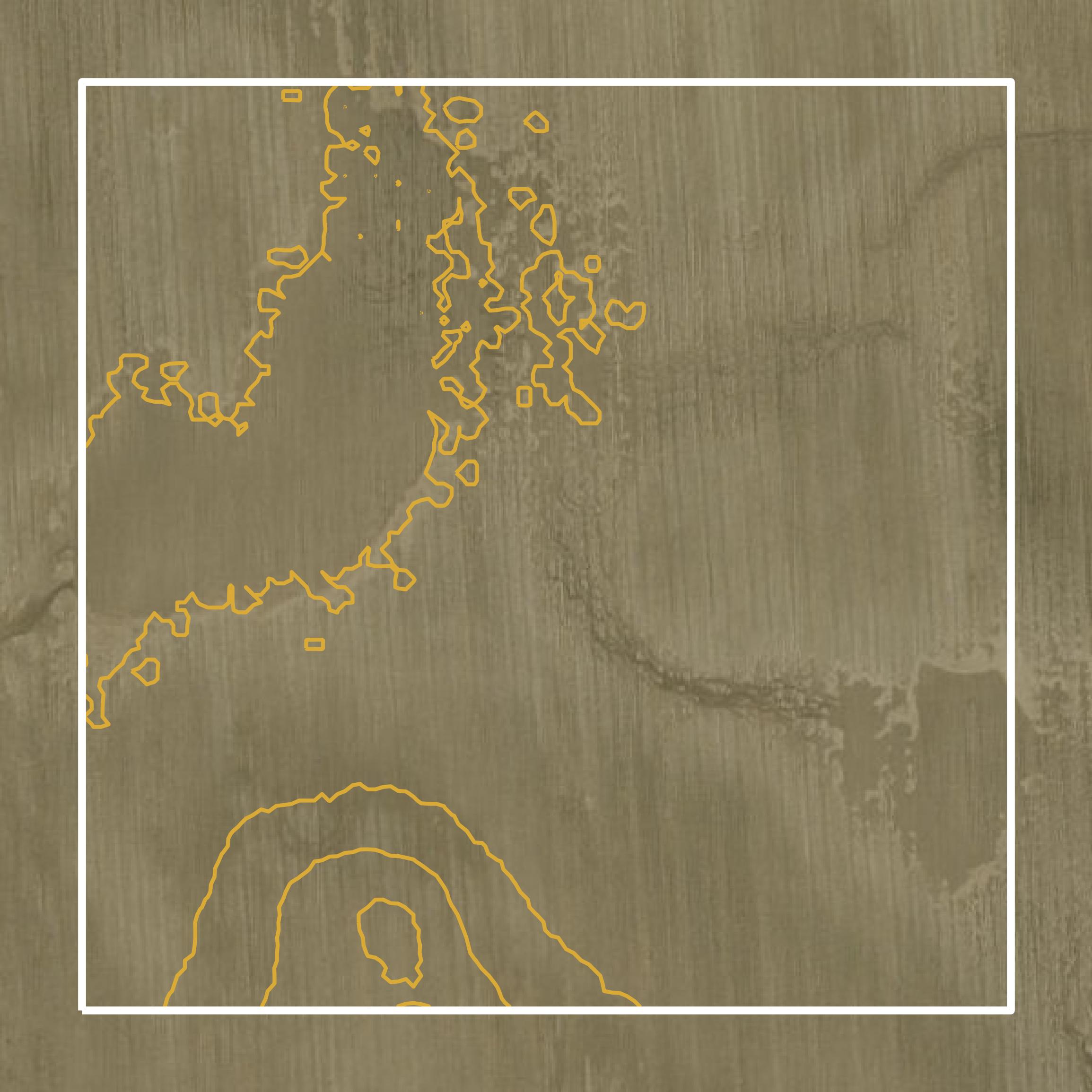 This image shows a contour map in Decatur County created using GIS data in Equator.