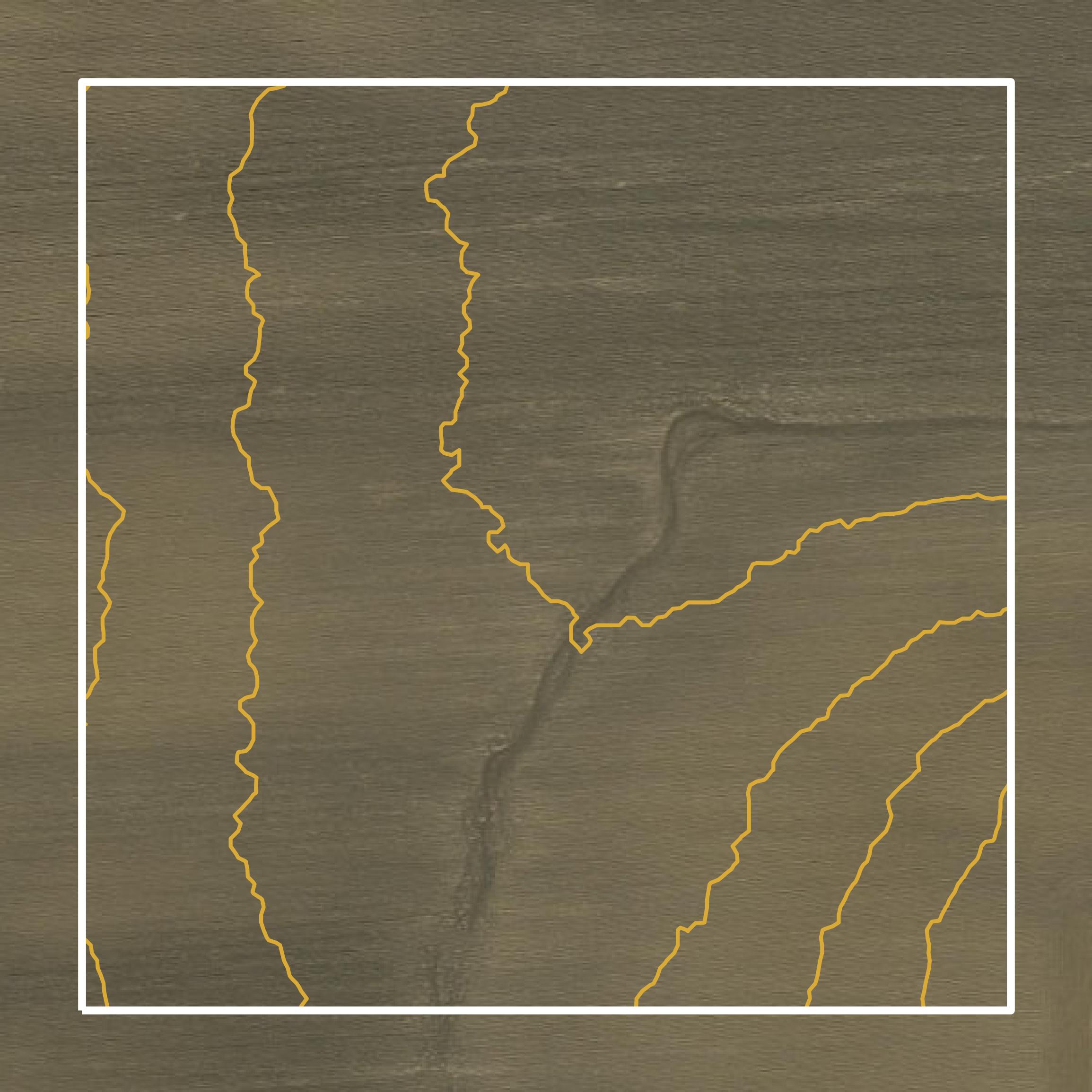 This image shows a contour map in Franklin County created using GIS data in Equator.