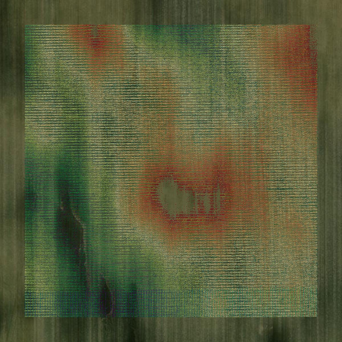 This image shows a LiDAR point cloud in Howard County created using GIS data in Equator.